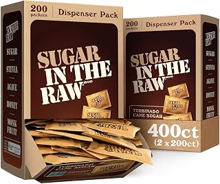 Sugar In The Raw Turbinado Cane Sugar Packets