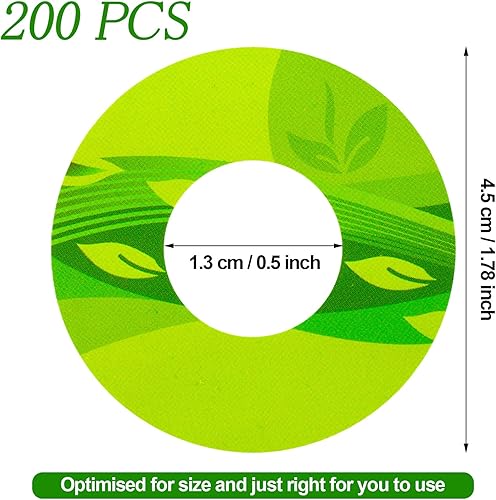 Miniatura 9 de Jetec Etiquetas para macetas de semillas de PVC, etiquetas de plantas hidropónicas para plantas de semillero, etiquetas de semillas para etiquetar