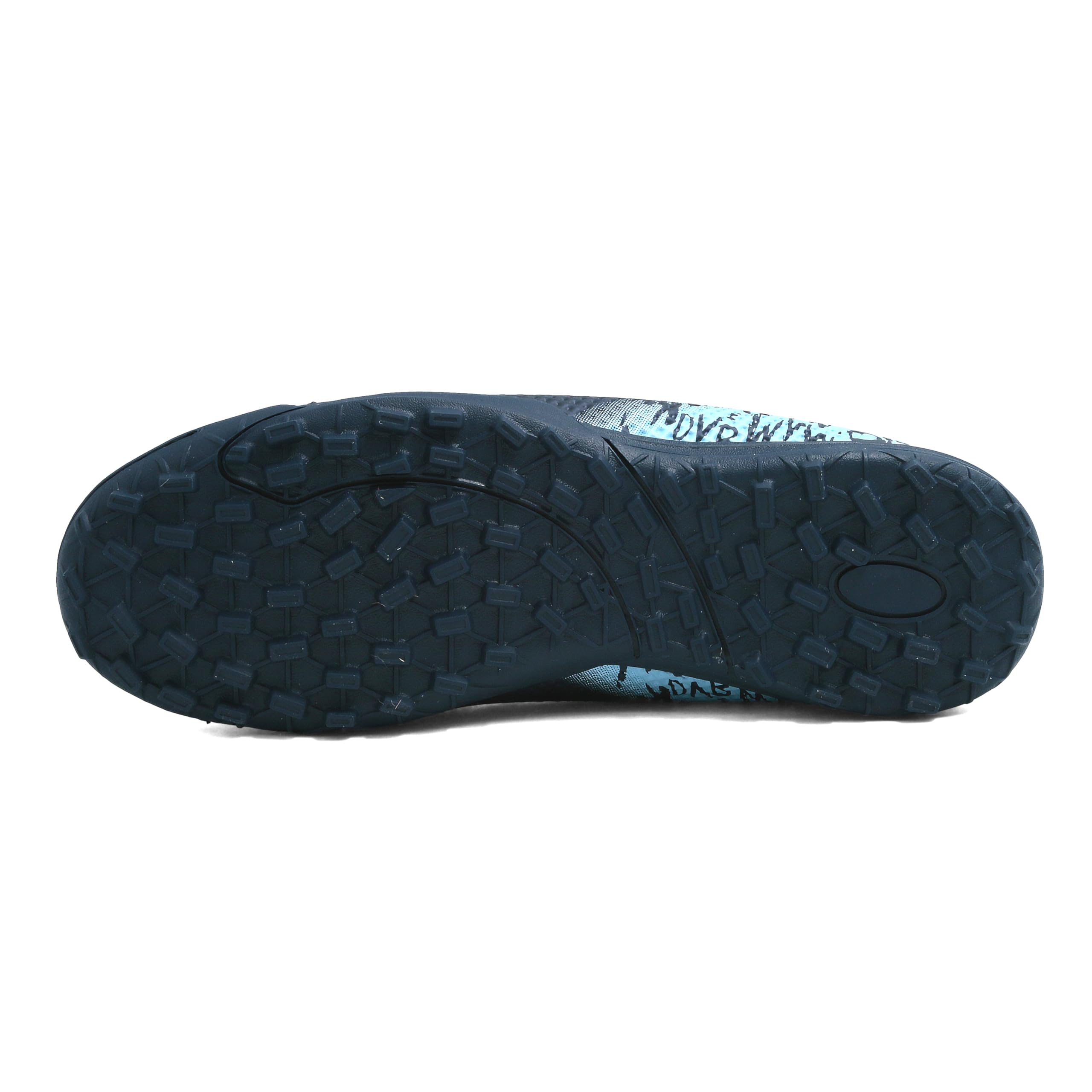 JOMIX Scarpe da Calcetto Calcio Unisex Bambini Ragazzi Adolescenti – Multitacchetti TF per Campi Sintetici ed Erba Artificiale – Leggere Resistenti Antiscivolo KOS250435 Blu, 31