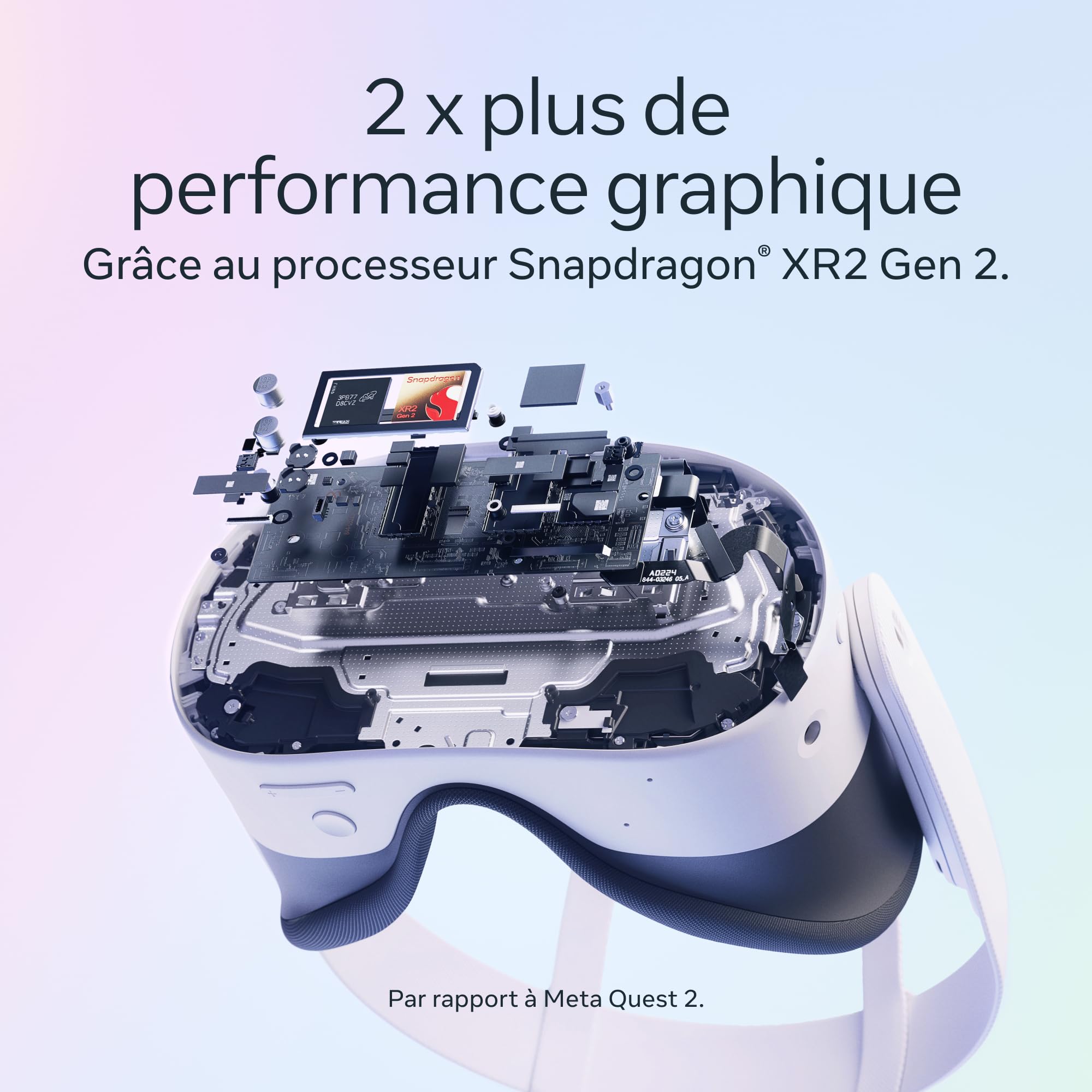 Meta Quest 3S 128GB | VR Headset — 33% More Memory — 2x More