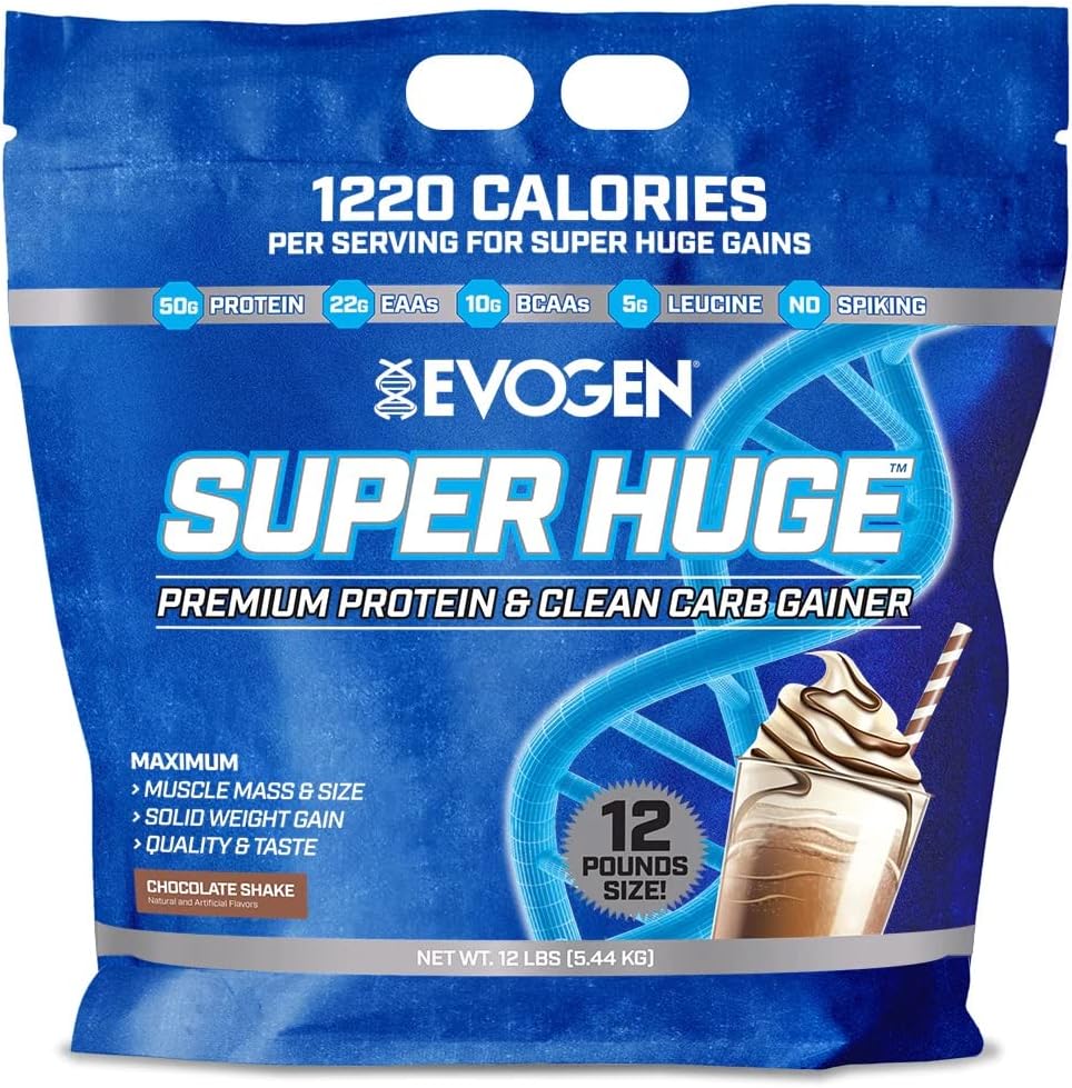 SUPER HUGE PREMIUM PROTEIN & CLEAN CARB GAINER CHOCOLATE SHAKE 5.4 KG