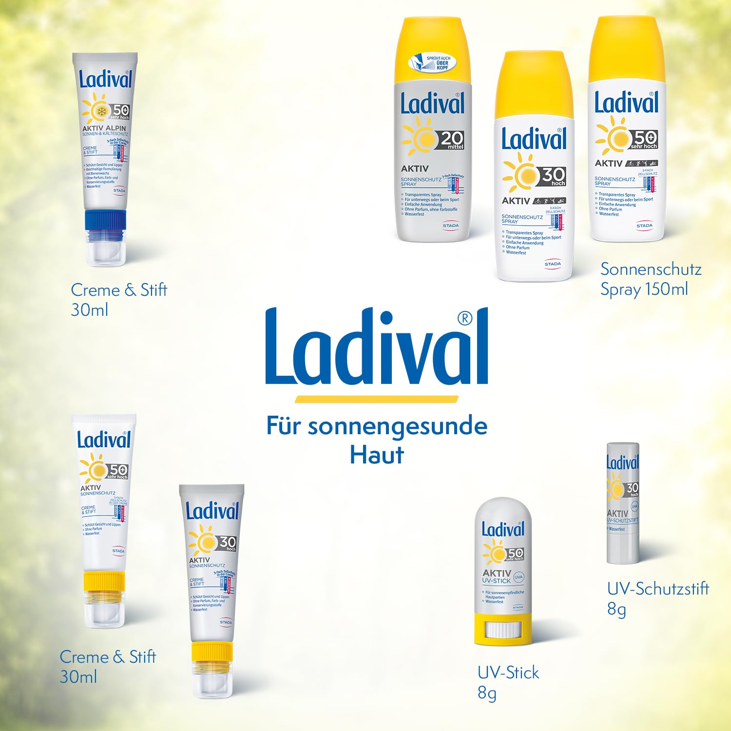 LADIVAL Protection UV SPF 30 4,8 g