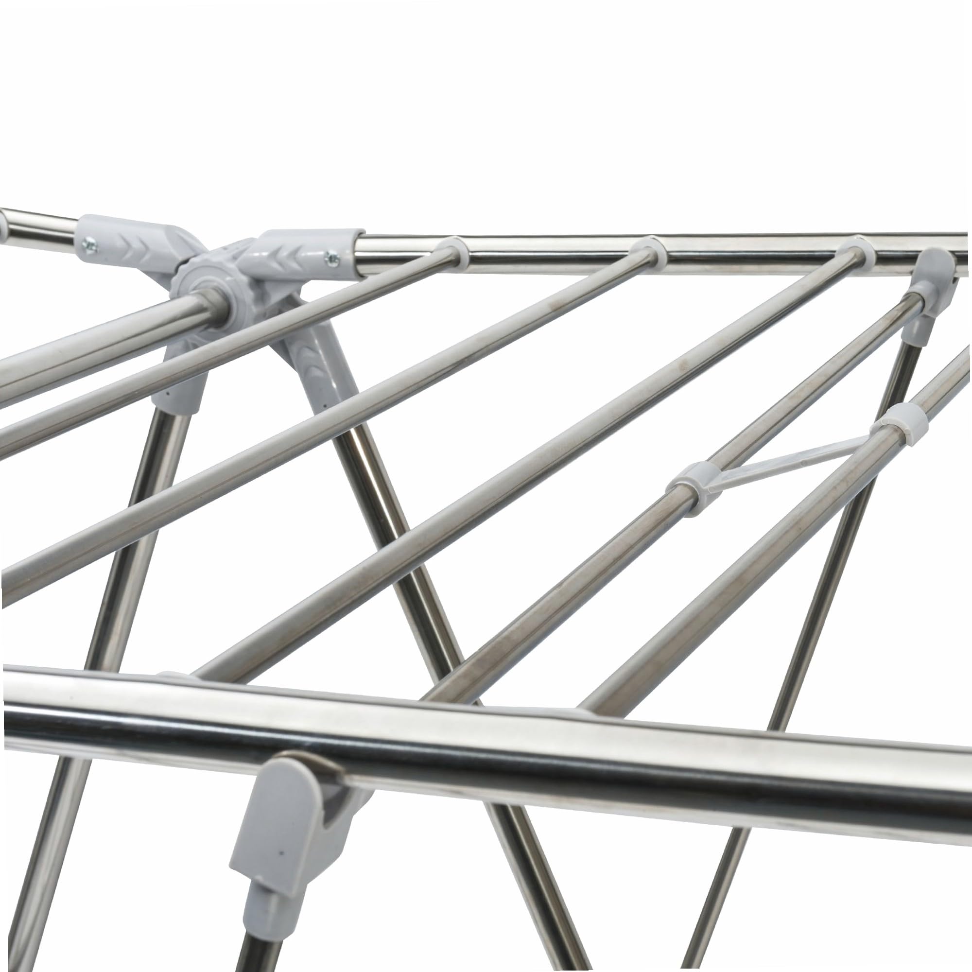 WERKA PRO Séchoir à Linge Pliable Inox Intérieur et Extérieur 18 Mètres