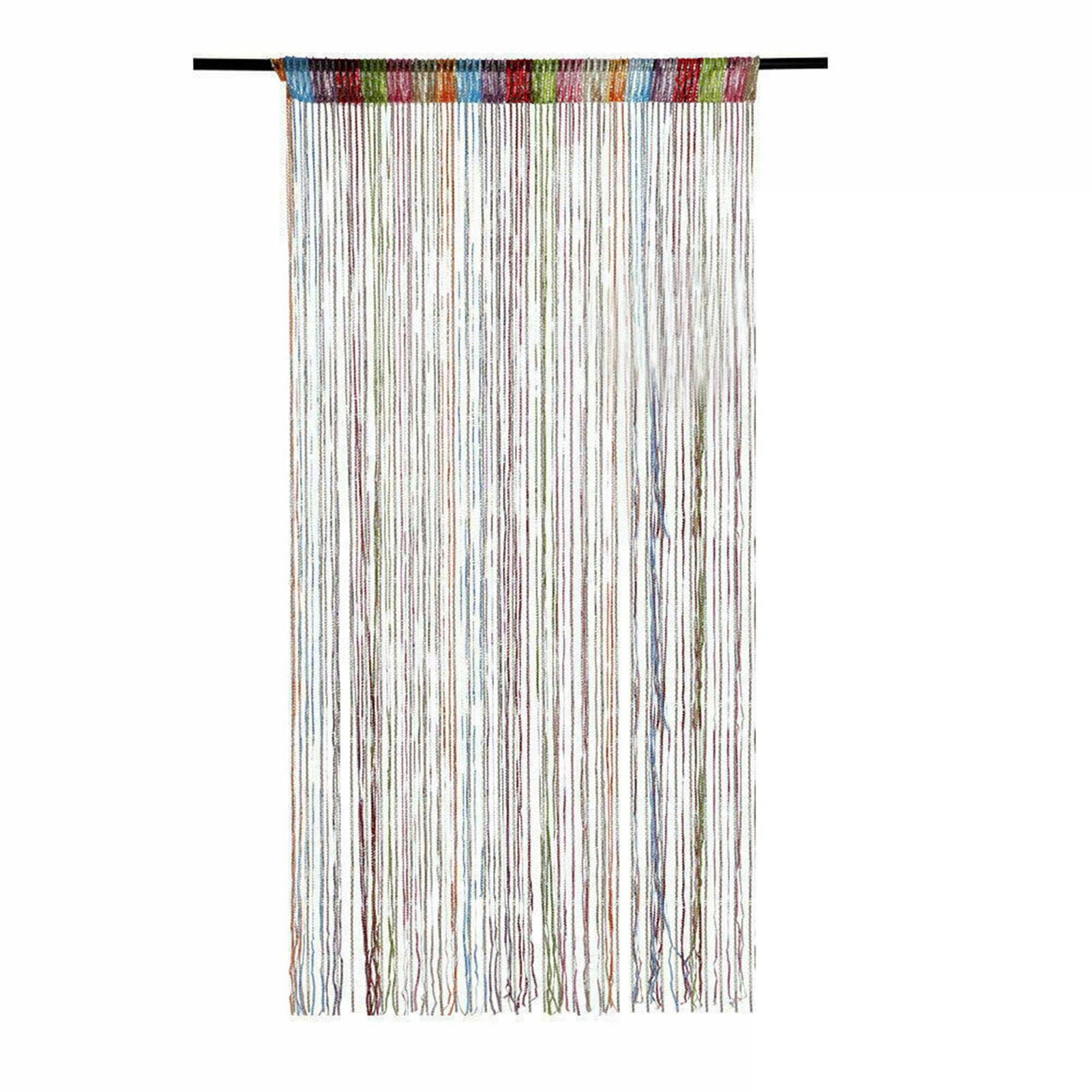 Rideau de porte à perles | Séparateur de pièce décoratif | Rideaux à franges élégants pour la maison, la terrasse, la chambre, le mariage et le café – Perles élégantes pour porte