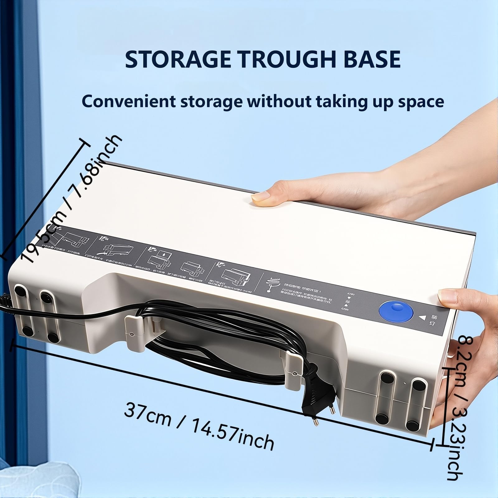 Rilegatrice termica a caldo, con copertura ribaltabile antipolvere | Raccoglitore di documenti desktop a preriscaldamento rapido PTC, larghezza 297 mm per contratti di ufficio, rapporti(white)