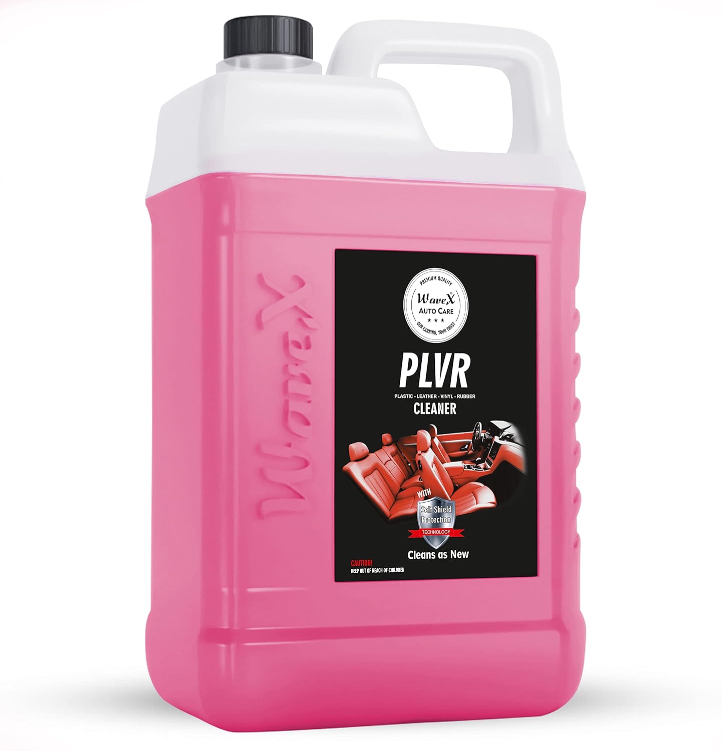Wavex PLVR Plastic Leather Vinyl Rubber Cleaner (5L) Antimicrobial Car