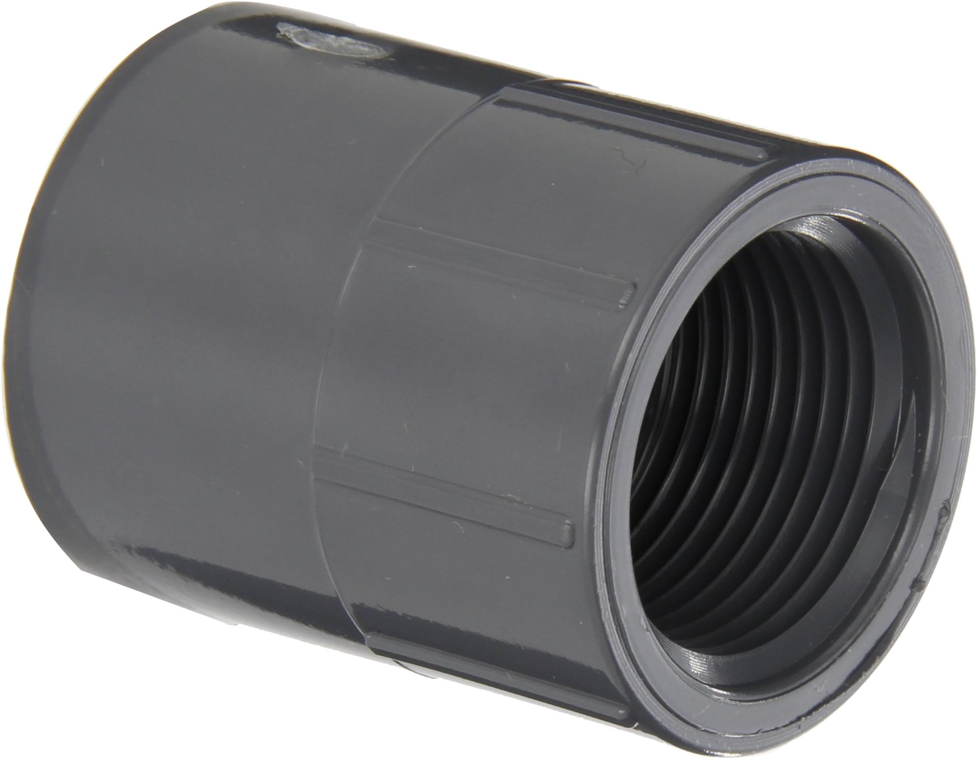 Spears 835 Series PVC Pipe Fitting, Adapter, Schedule 80, 1" Socket x NPT Female