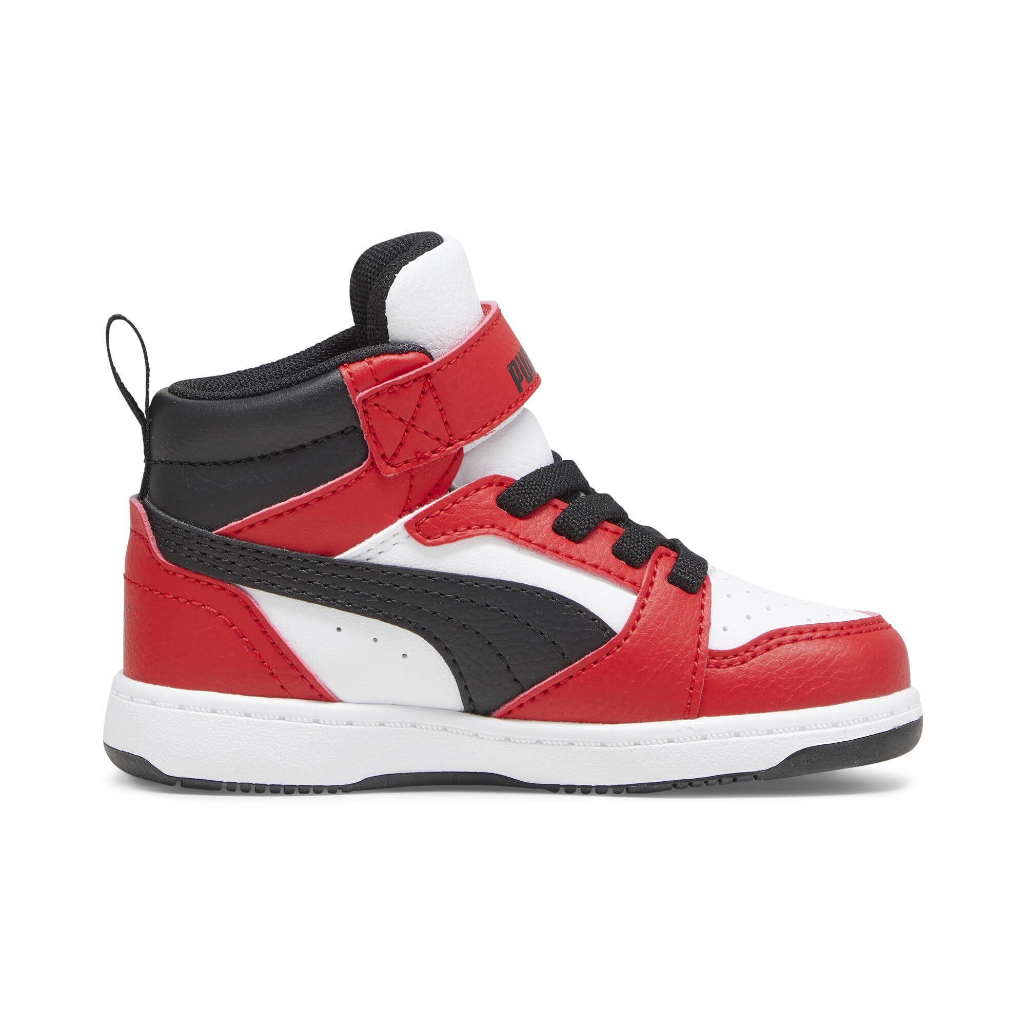 PUMA Basket mi-Haute Rebound V6 Bébé White Black