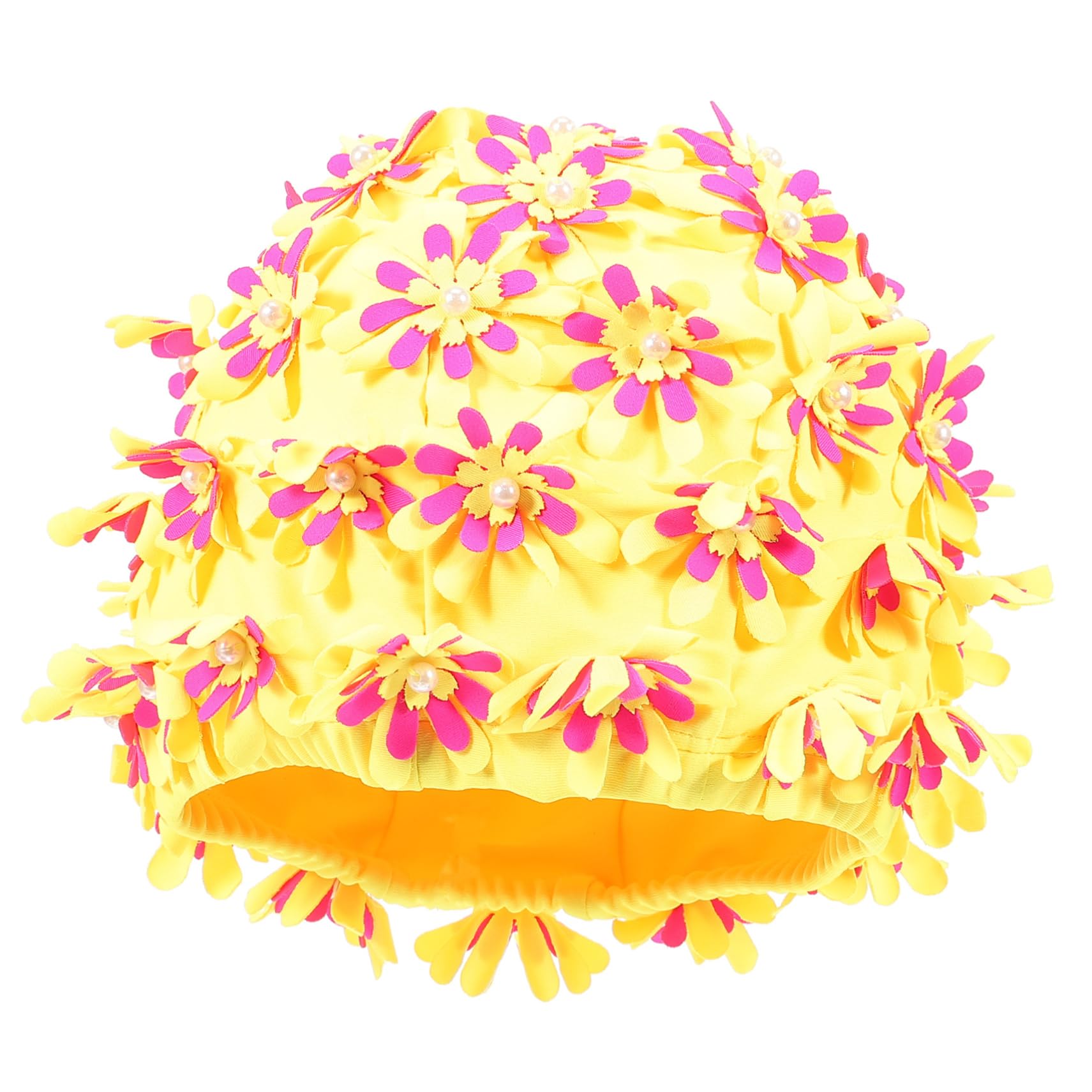 BESPORTBLE Gorro De Baño Adulto De Las Mujeres Baños Gorro De Baño para Gorro De Baño De Pelo Piscina Divertidos Gorros De Baño Gorro De Baño Mujer Gorro De Ducha Women Brocado