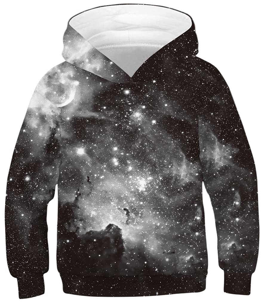 Ocean Plus Bambini e Ragazzi Felpe con Cappuccio Bambino Multi Teens Colorate Felpa Maniche Lunghe Bambina Pullover