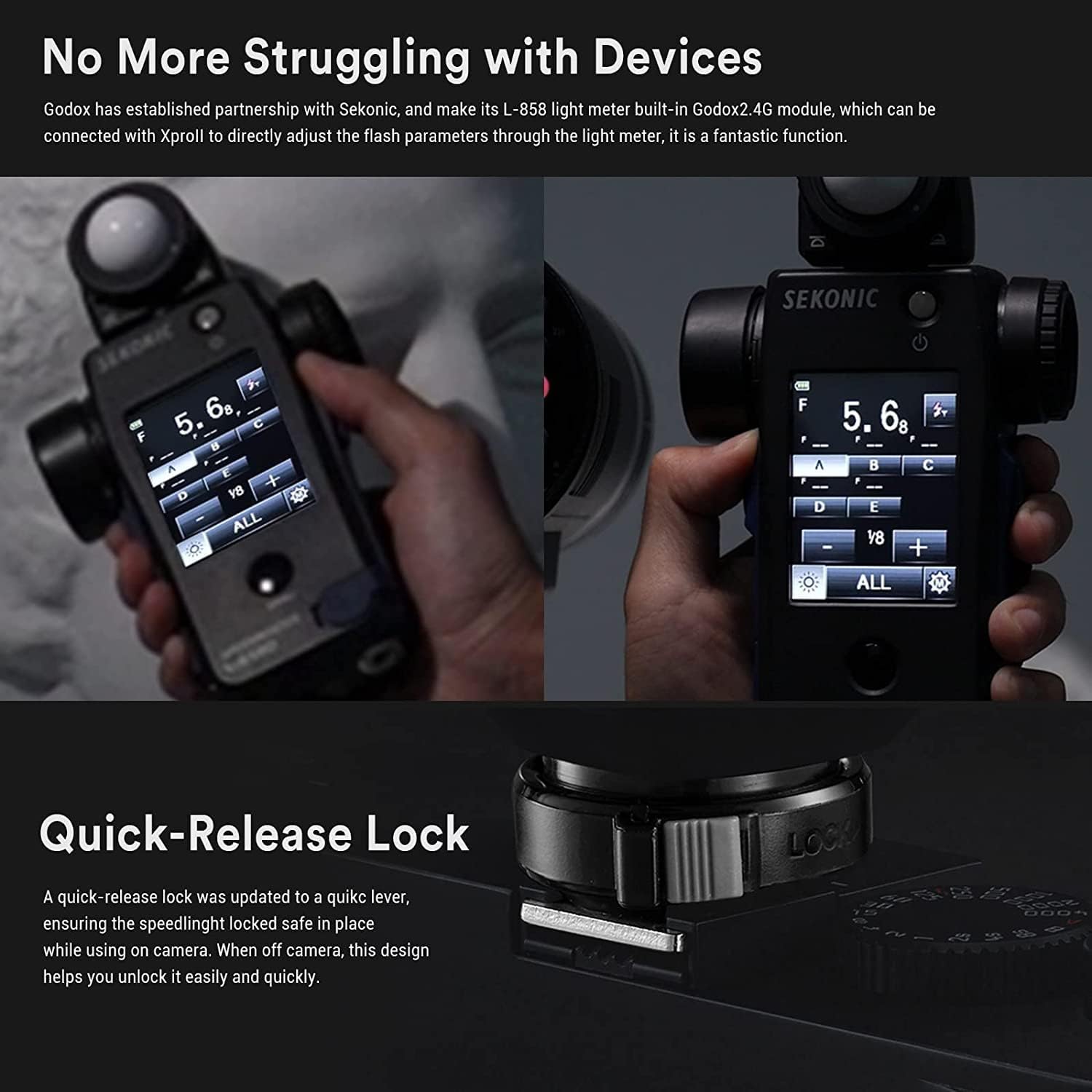 Amazon | Godox XProII-Cワイヤレスフラッシュトリガー、TTL HSS 1