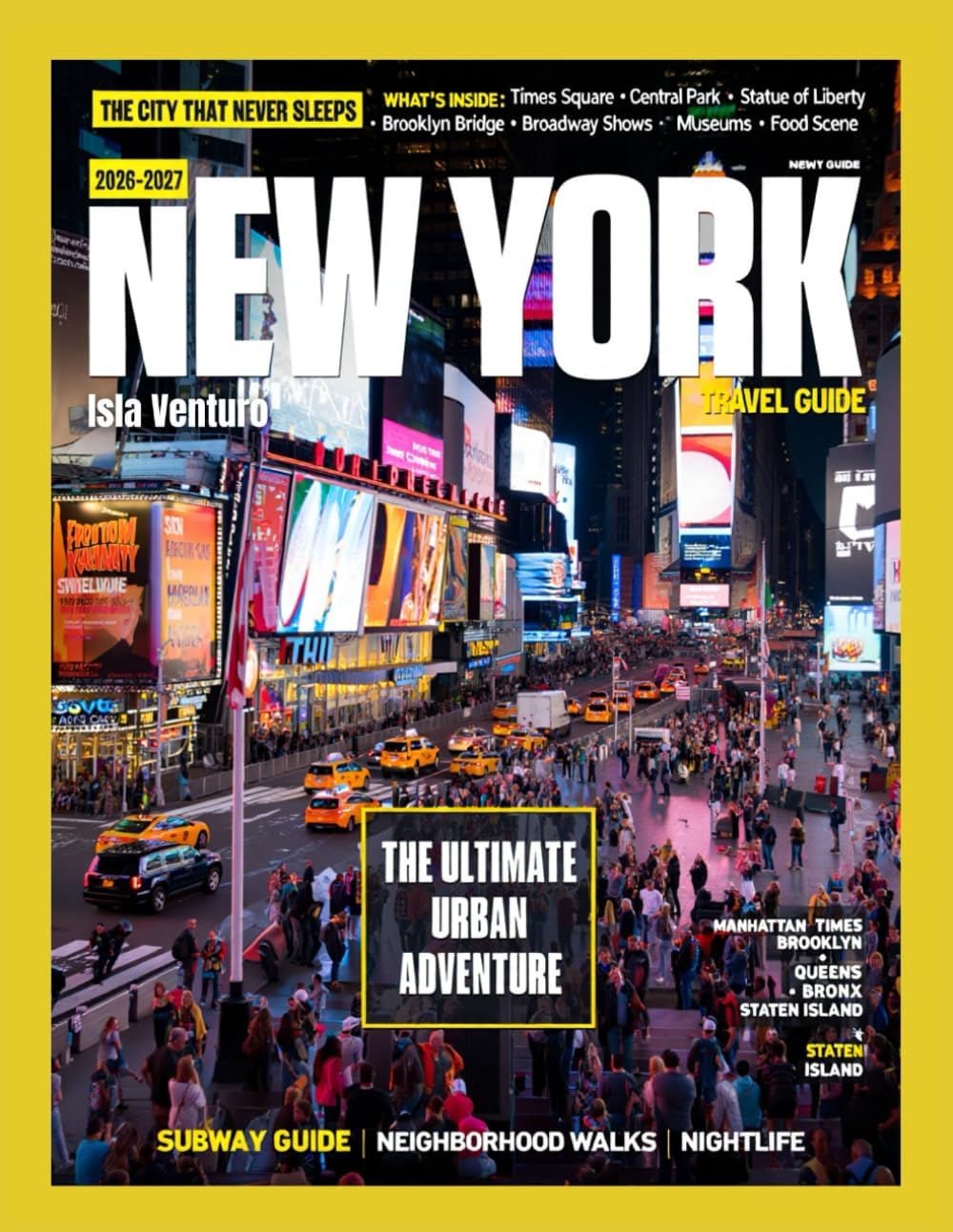 NEW YORK CITY TRAVEL & HISTORY GUIDE 2027 (FULL COLOR): Navigate New York City With Confidence, Insight, and Local Perspective with maps, guides, sightseeing tips, and dining recommendations