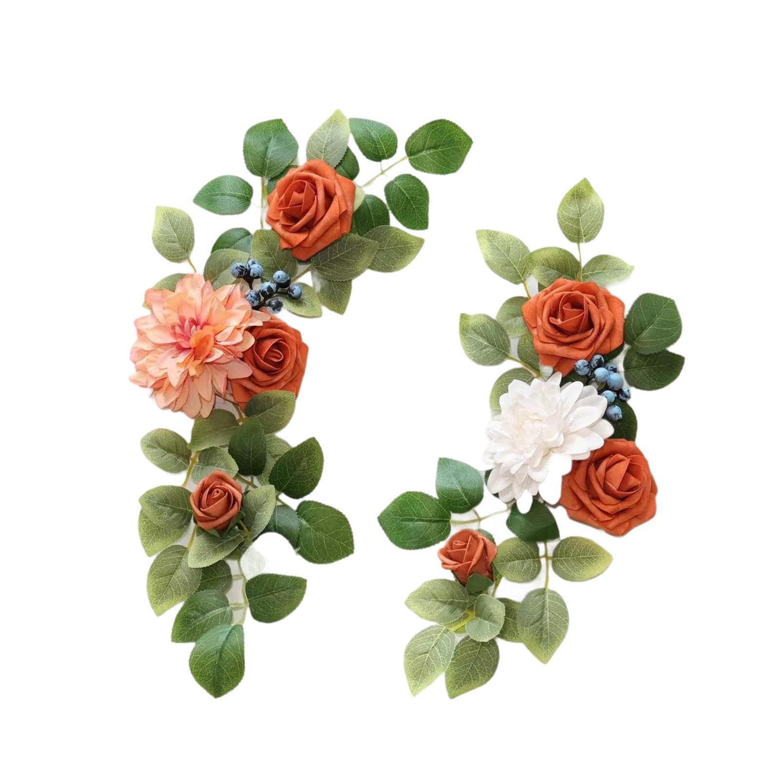 Alcxazs Green Artful Corner Flower Wedding Celebration Accessories Delight Guests With Stunning Floral Accents Transforming Any Event Into Beautiful Experience, Style E