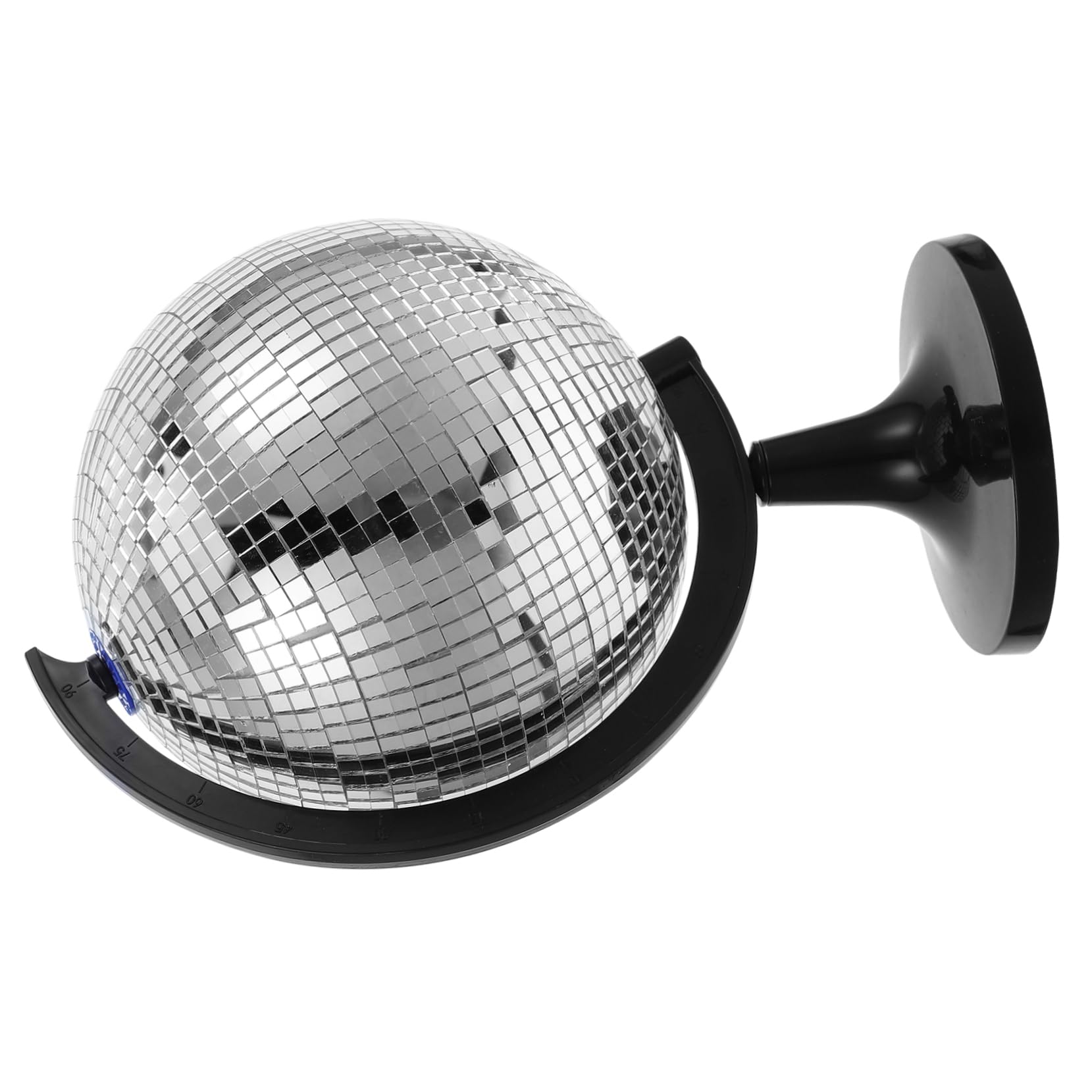 ULTECHNOVO Giant Disco Ball Decor Silver Desk Accessories Disco Ball Ornaments for Room Reflective Ornaments