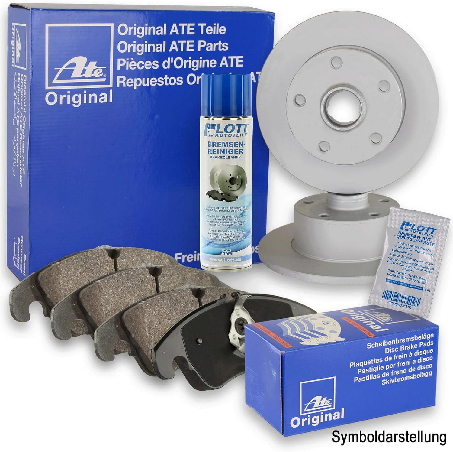 GENUINE ATE BRAKE SET REAR Ate Set Rear Axle