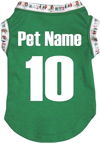 Miniatura 21 de Petitebella Personalize Camiseta para perro cachorro con tema nacional (Miami, S)