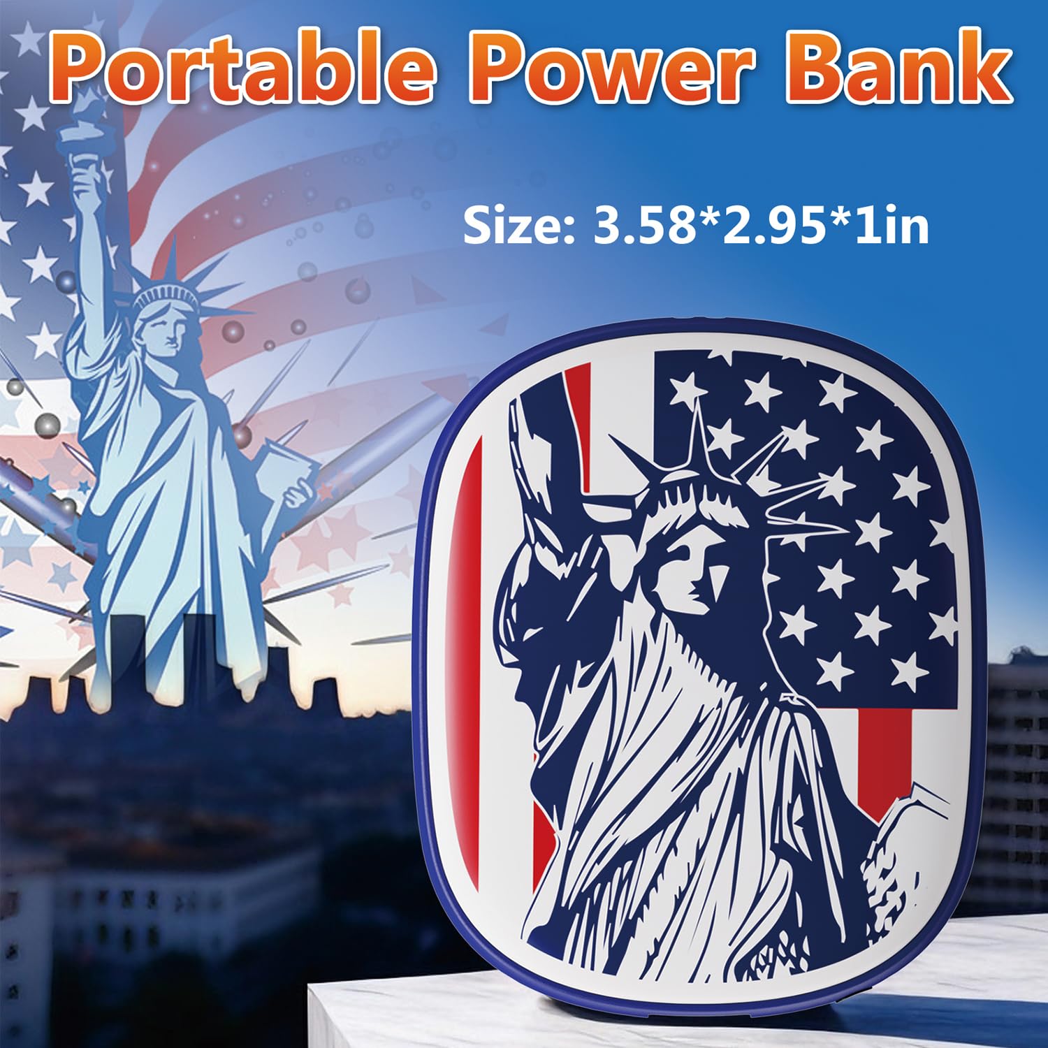 Hand Warmer Rechargeable, Electric Hand Warmer Fast Heating, Portable Pocket Heater 2500mAh, Heat Therapy Great for Outdoor, Golf, Hunting, Camping Gear, Warm Gifts for Christmas, Birthday -1 Pack