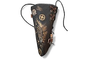 Antique Steampunk Leather Wrist Bracer