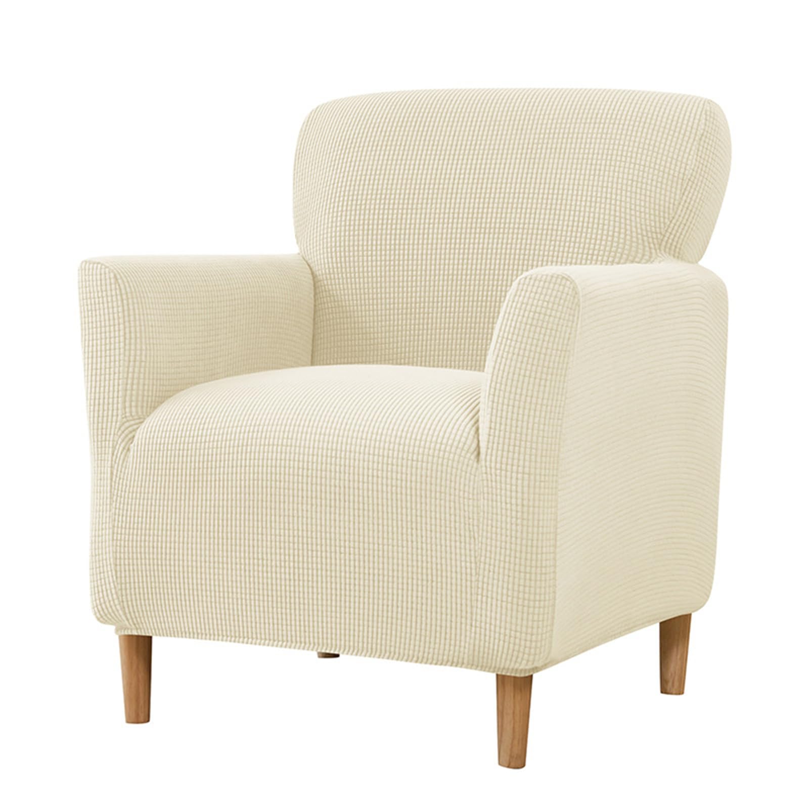 Beimus Single Chair Sleeve Elegant Corn Fleece Chair Slipcover Providing a Warm and Inviting Home Interiors Decoration Couch Protector