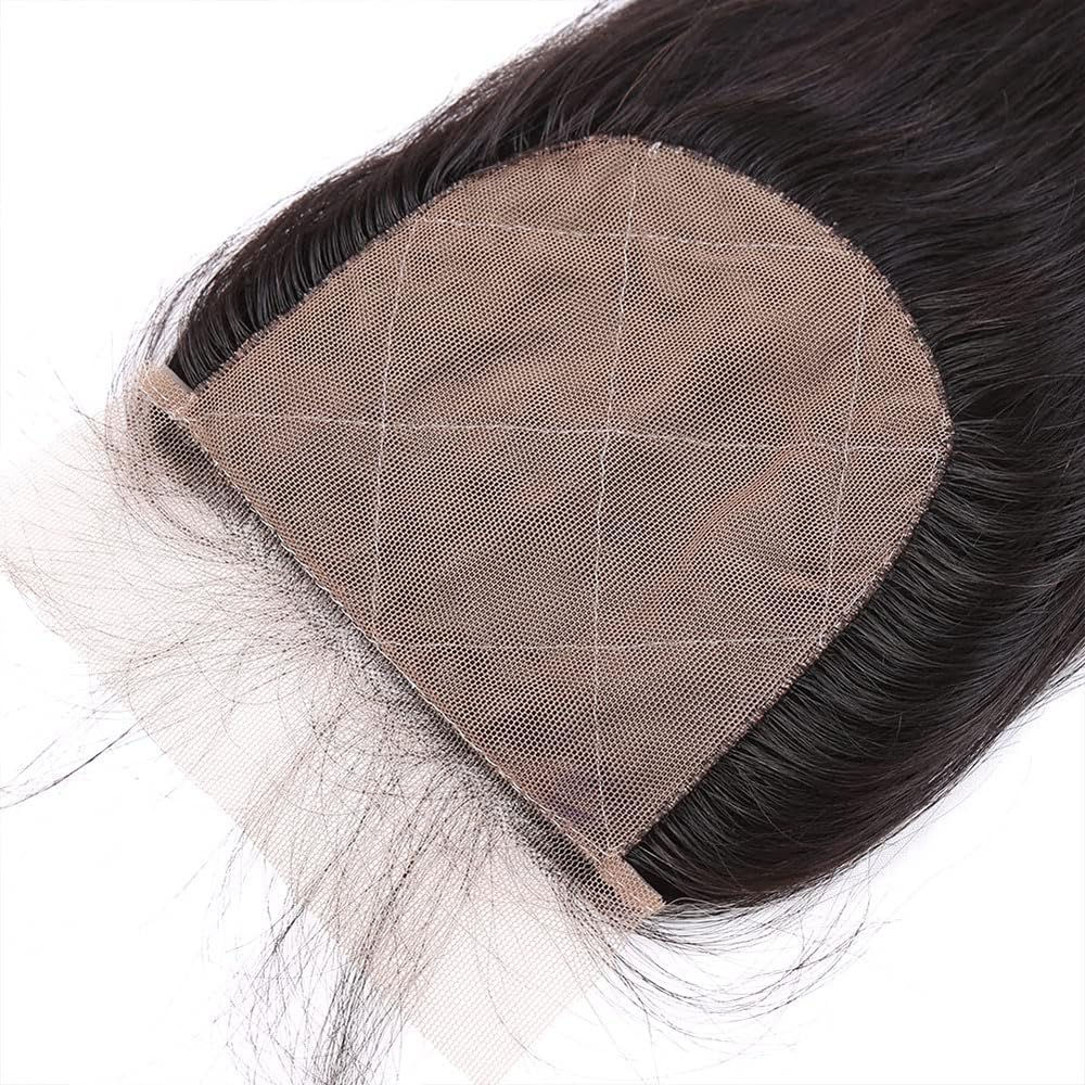 Amazon.com : RIVPOIG 4x4 Silk Base Lace Closure with Baby  display picture 3