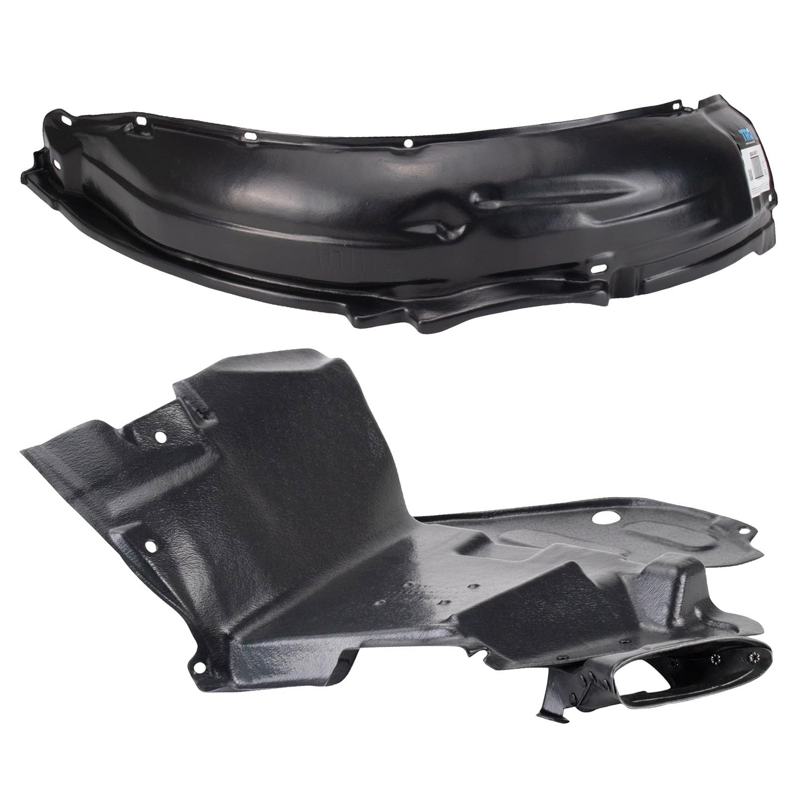 TRQ Inner Fender Liner Set Compatible with 1998-2001 Subaru Impreza SU1248101 SU1249114
