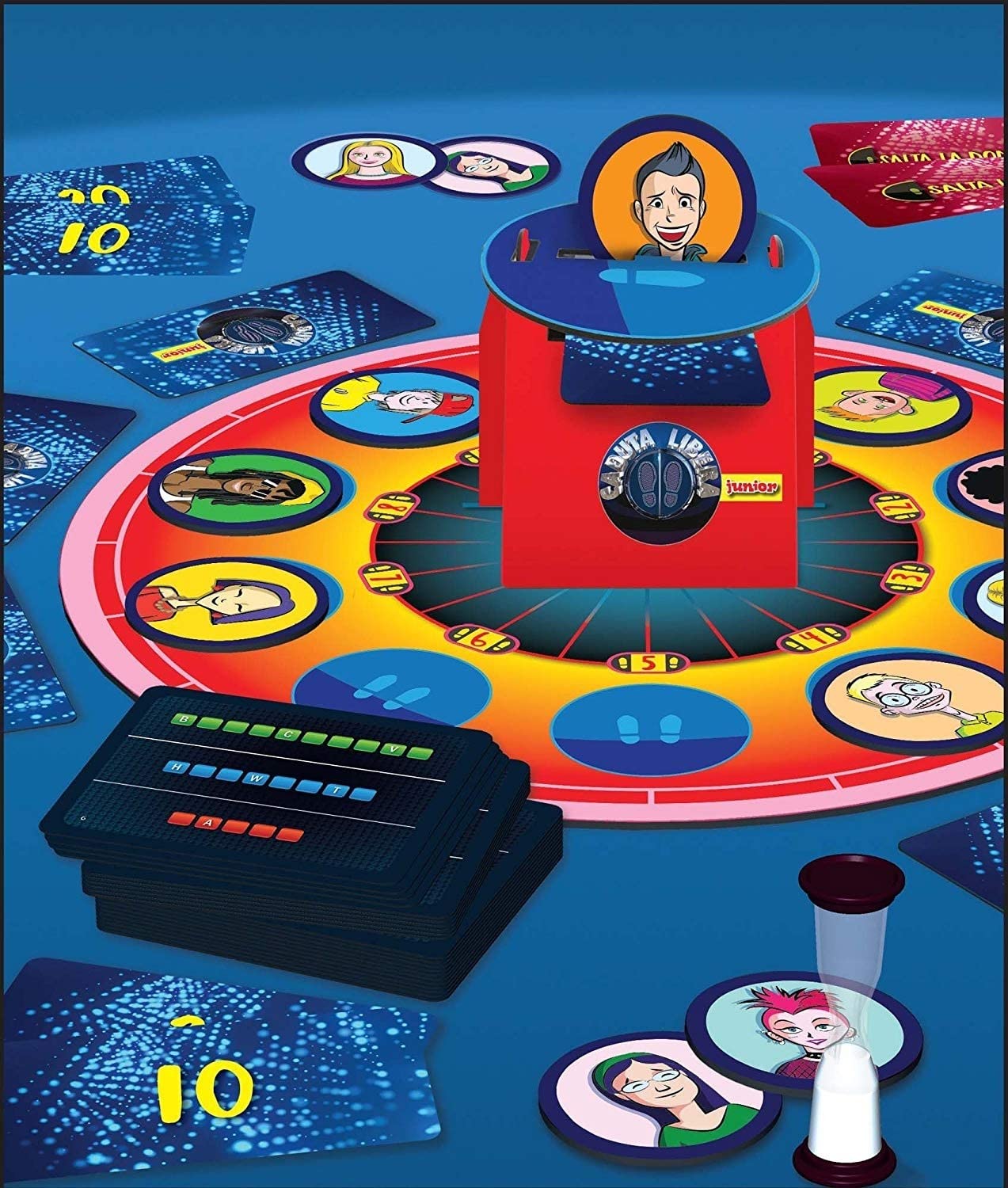 Ravensburger - Chute Libre Junior, Tischspiel für die ganze Familie, 2-4 Spieler, Geschenkidee für Kinder ab 8 Jahren, Ausgabe in Italienisch