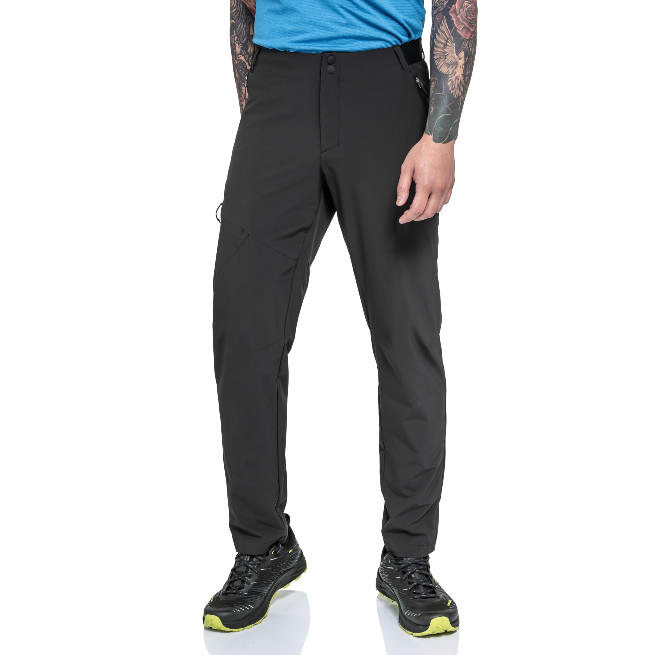 Schöffel Herren Pants Style Blaustein MNS, robuste und leichte Wanderhose aus recyceltem Material, leichte Hose mit 4-Wege-Stretch für maximale Bewegungsfreiheit, schnell trocknend
