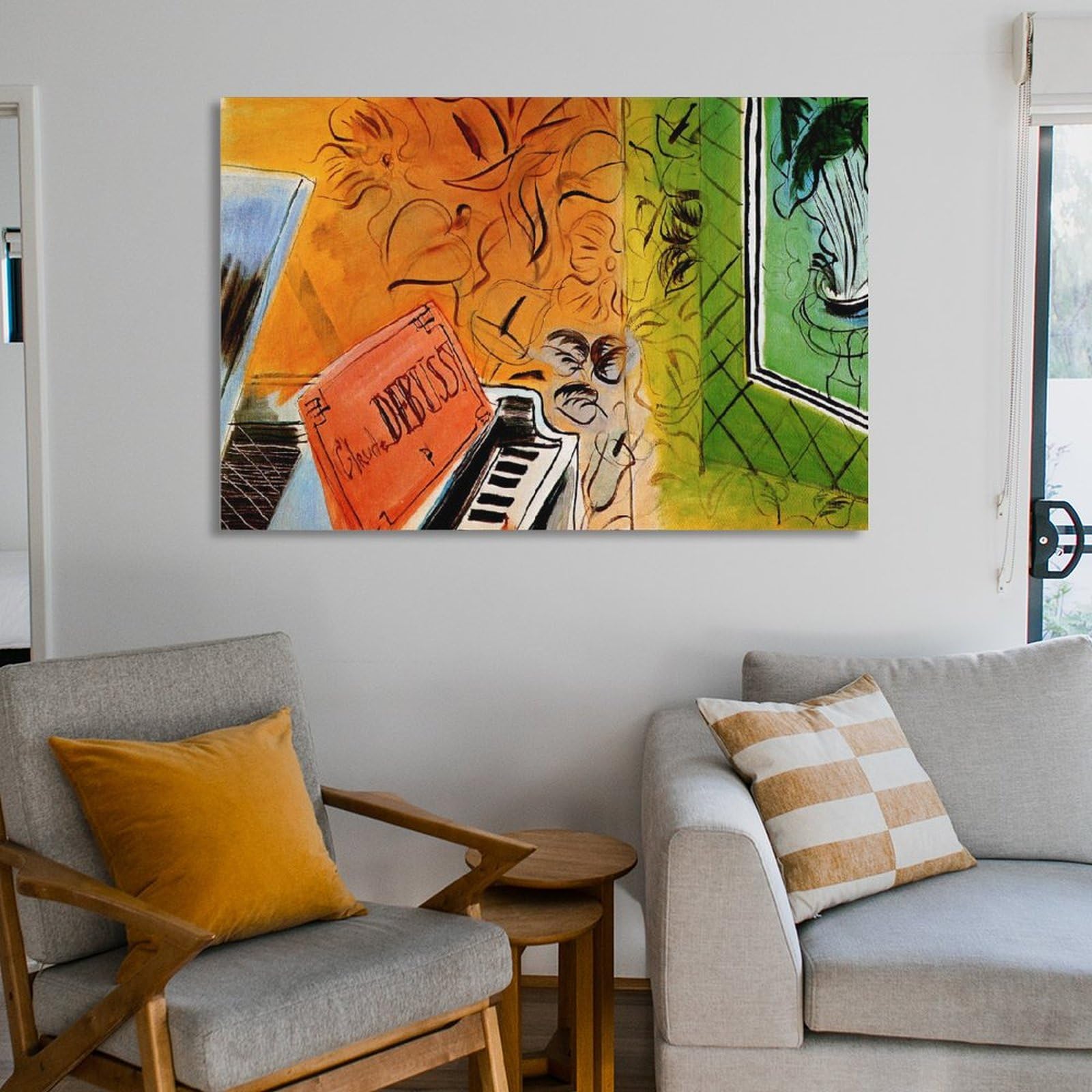 Amazon.com: Raoul Dufy,Homage to Claude Debussy，Fauvism