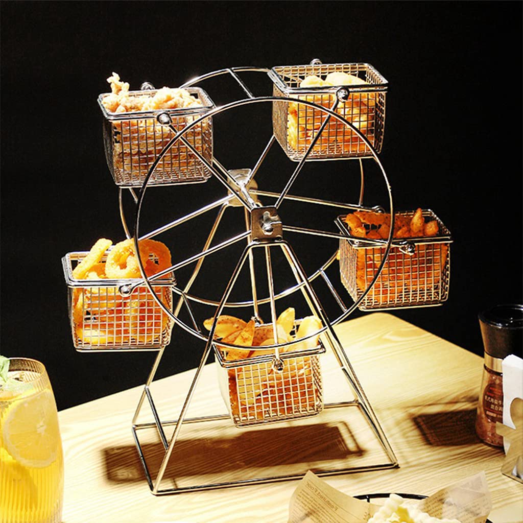 Snack ruota panoramica a tema, decorazione per cupcake, ideale come regalo per feste di famiglia