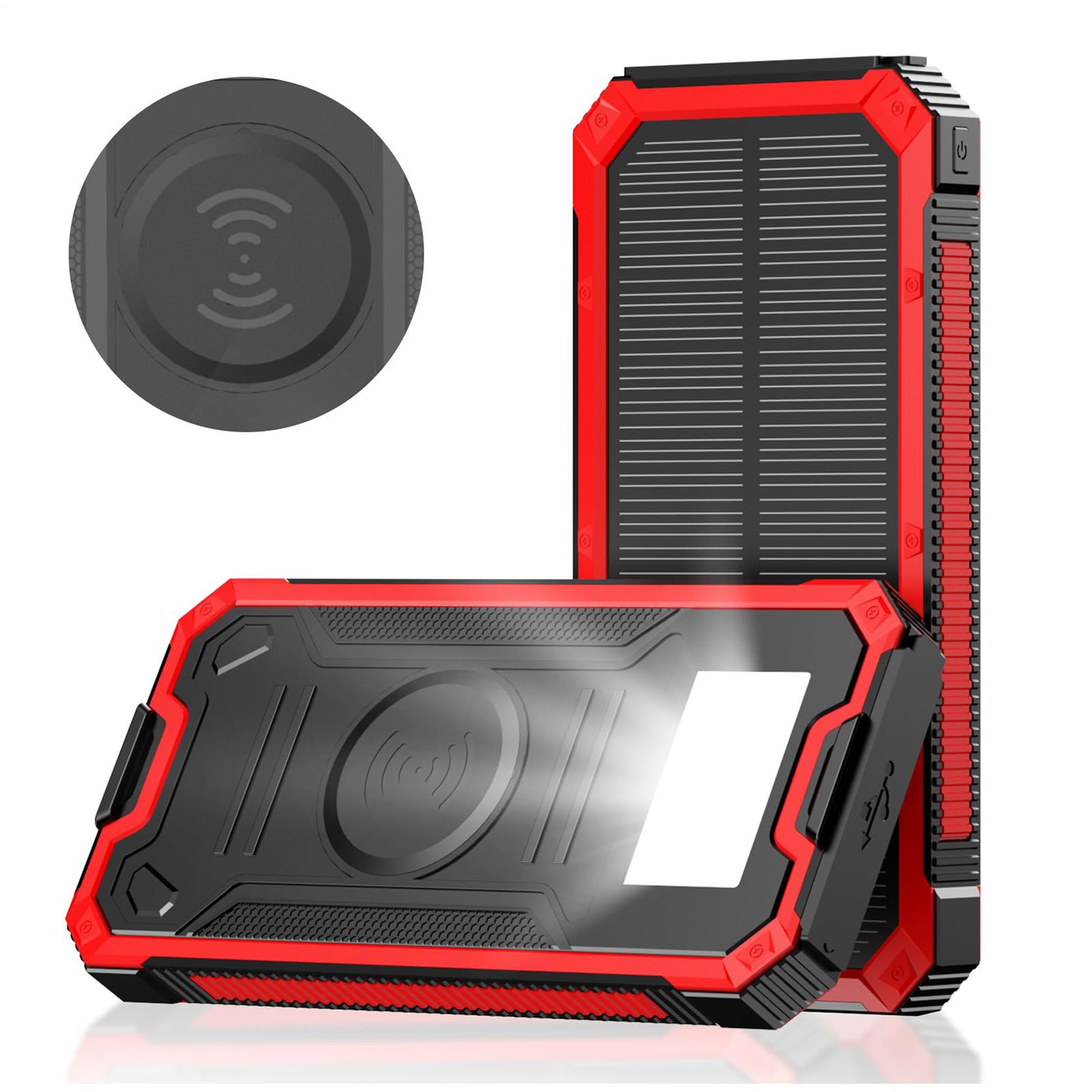 Panneau Solaire Power Bank Port USB Étanche Survie