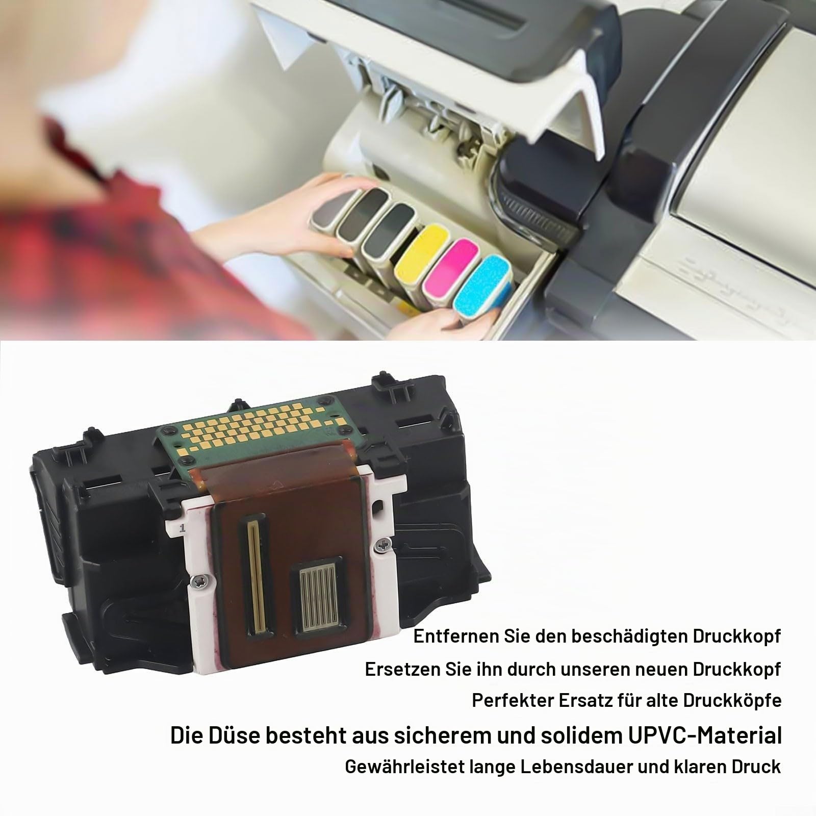 und zuverlässiger QY6 0089 Druckkopf für Canon, passend für viele gängige Modelle