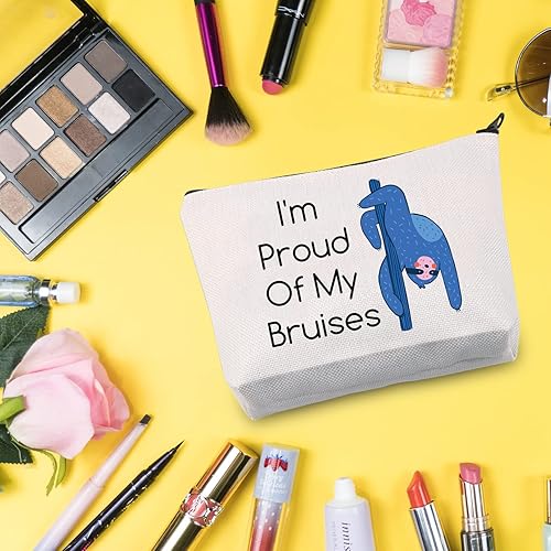Miniatura 5 de G2TUP Bolsa de cosméticos Pole Dance - Estuche de maquillaje multifunción - I'm Proud Of My Moretones - Uso de viajes y maquillaje, Orgulloso De Mis