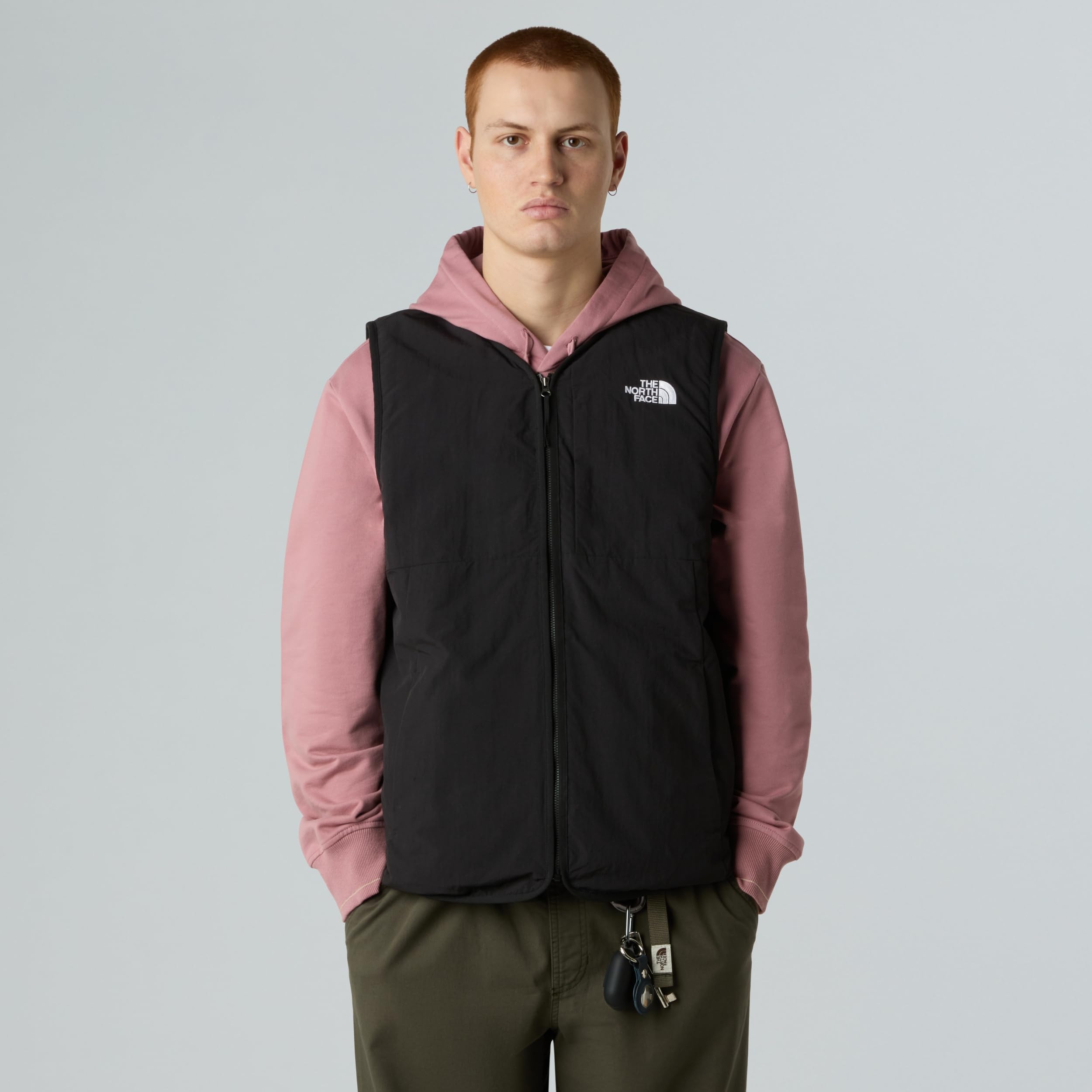 The North Face U Ilti Liner Vest | Liner-Weste mit recycelter Synthetik-Isolierung, in TNF Schwarz, XL