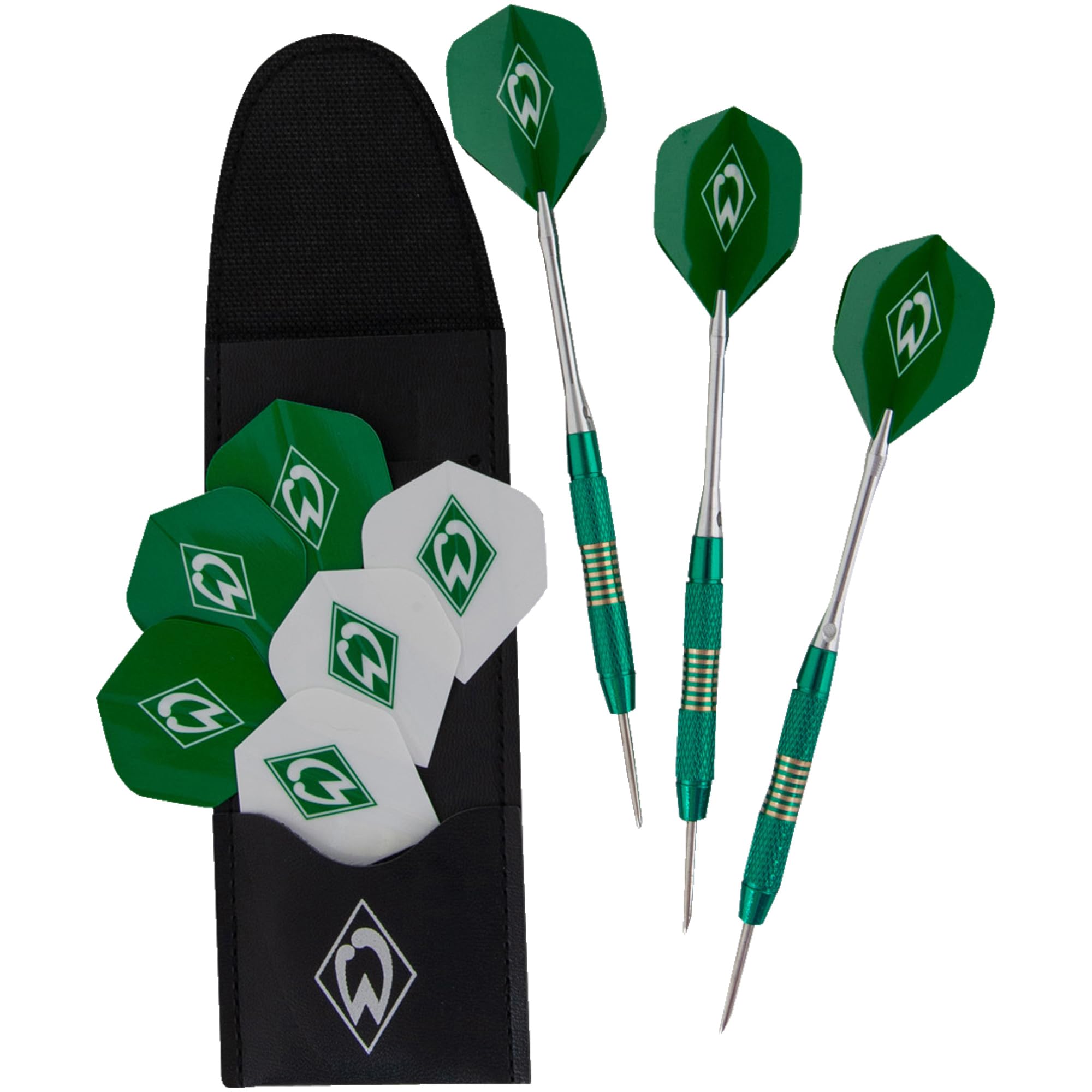 Werder Bremen SV Dart Set Dartpfeile + Dartflights inkl. Etui