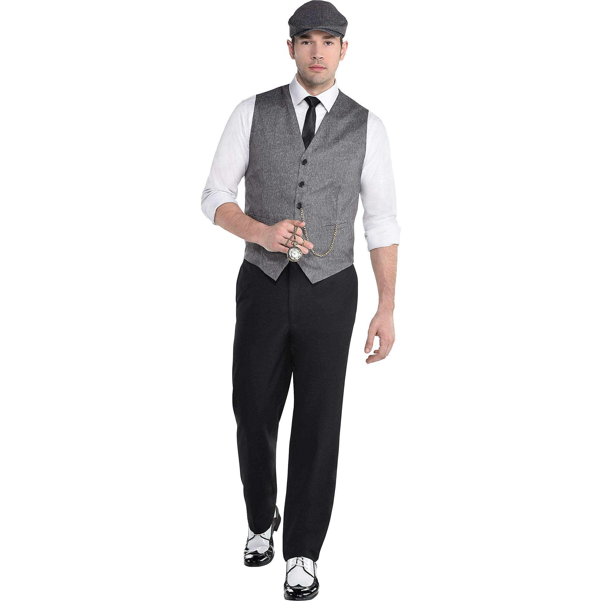 Party City Dapper Man Roaring 20s Halloween Costume for Men, Gatsby