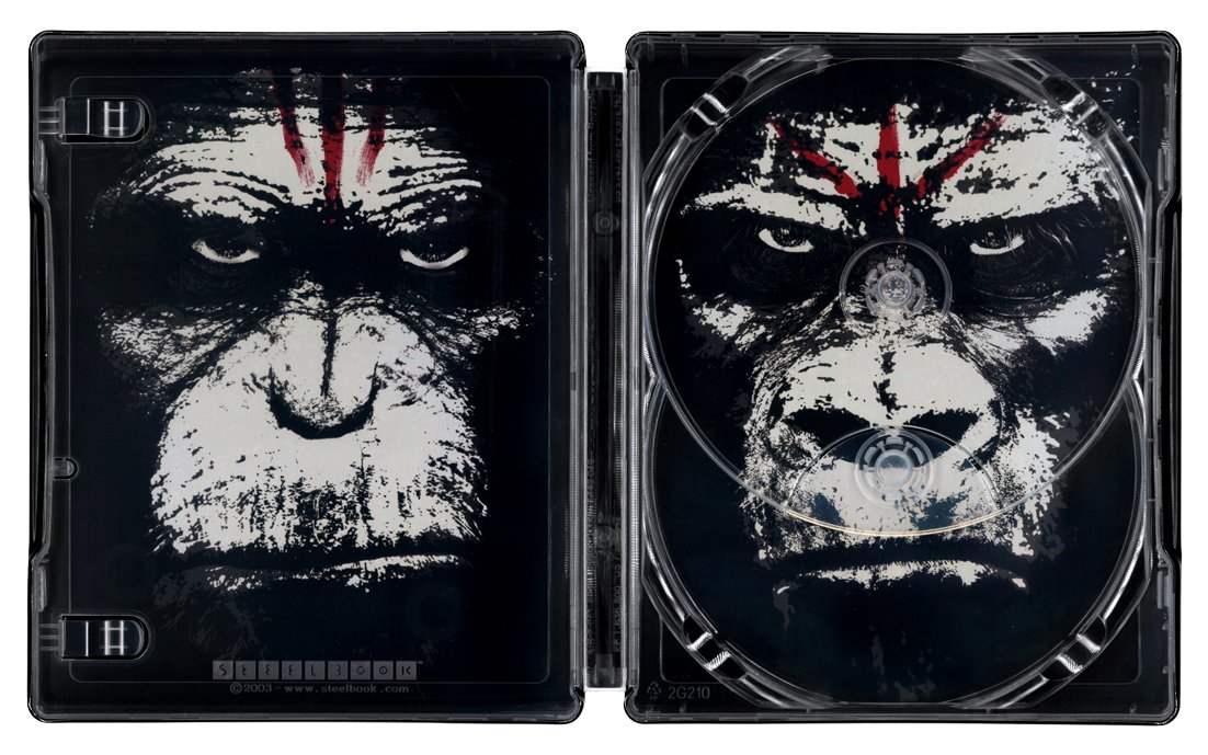 (Amazon.co.jp Exclusive) Planet of the Apes: New Century (Rizing) 3D & 2D Blu-ray Set, Steelbook Specifications (2,500 Set Limited Edition) (Blu-ray)