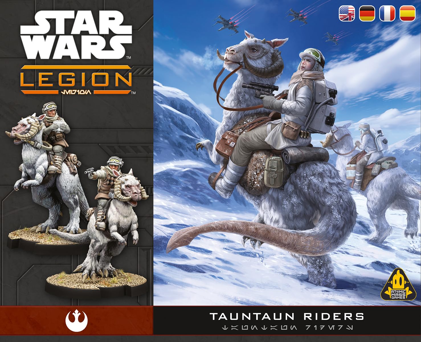 Asmodee| Star Wars: Legion – Tauntaun Riders | Miniatures Game | Ages 14+ | 2 Players | 90 Minutes Playing Time