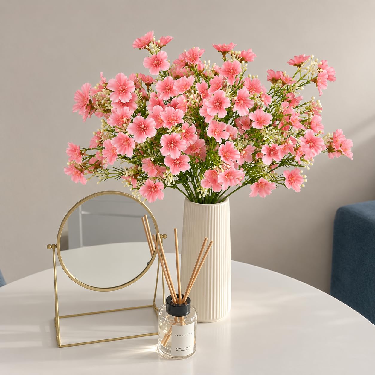 Milan Baby Breath Flowers - Realistic Artificial Flowers -8 Milan Baby Breath Flowers - Realistic Artificial Flowers -8