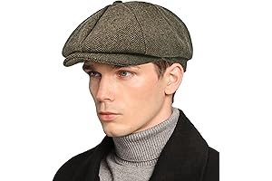 Tweed Newsboy Cap: Timeless and Versatile