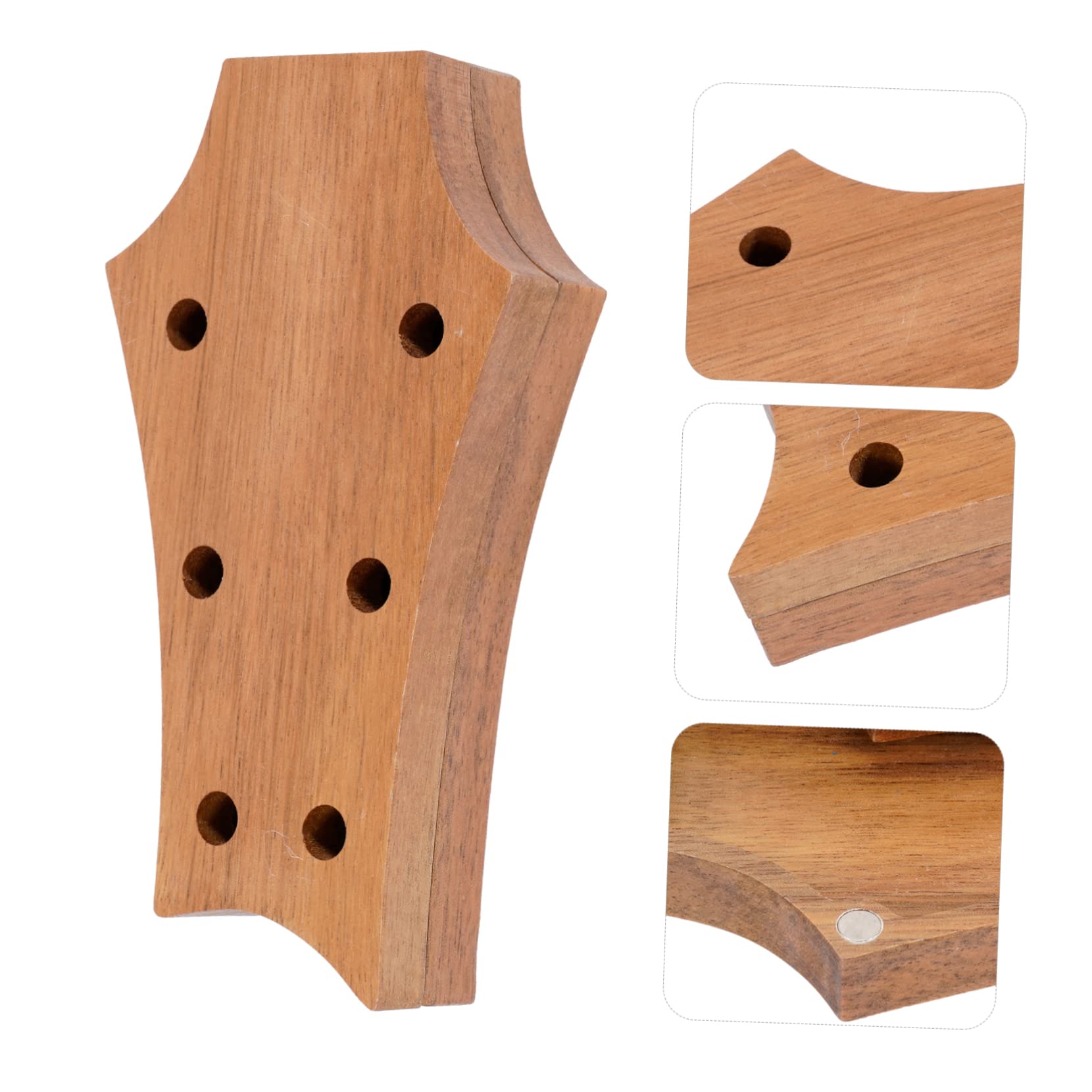 ABOOFAN 2stücke Gitarren-Pick-Box Aus Holz Tragbare Plektrum-aufbewahrung Für Gitarristen Stabiler Und Gitarren-Pick- Zubehör Für Musiker Und Geschenksidee