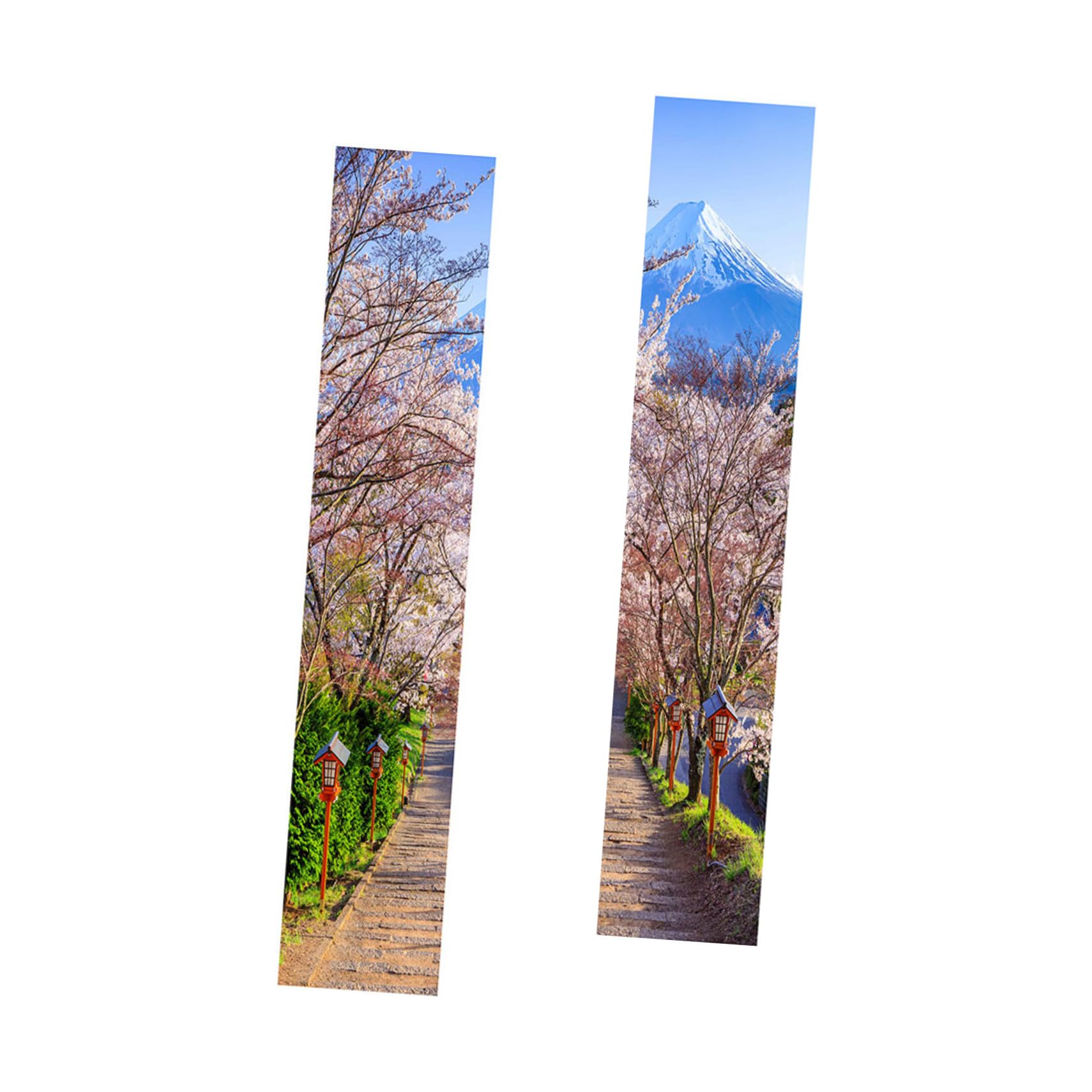 Autocollants 3d en PVC pour murs de porte décoratifs effet paysage réaliste MT300