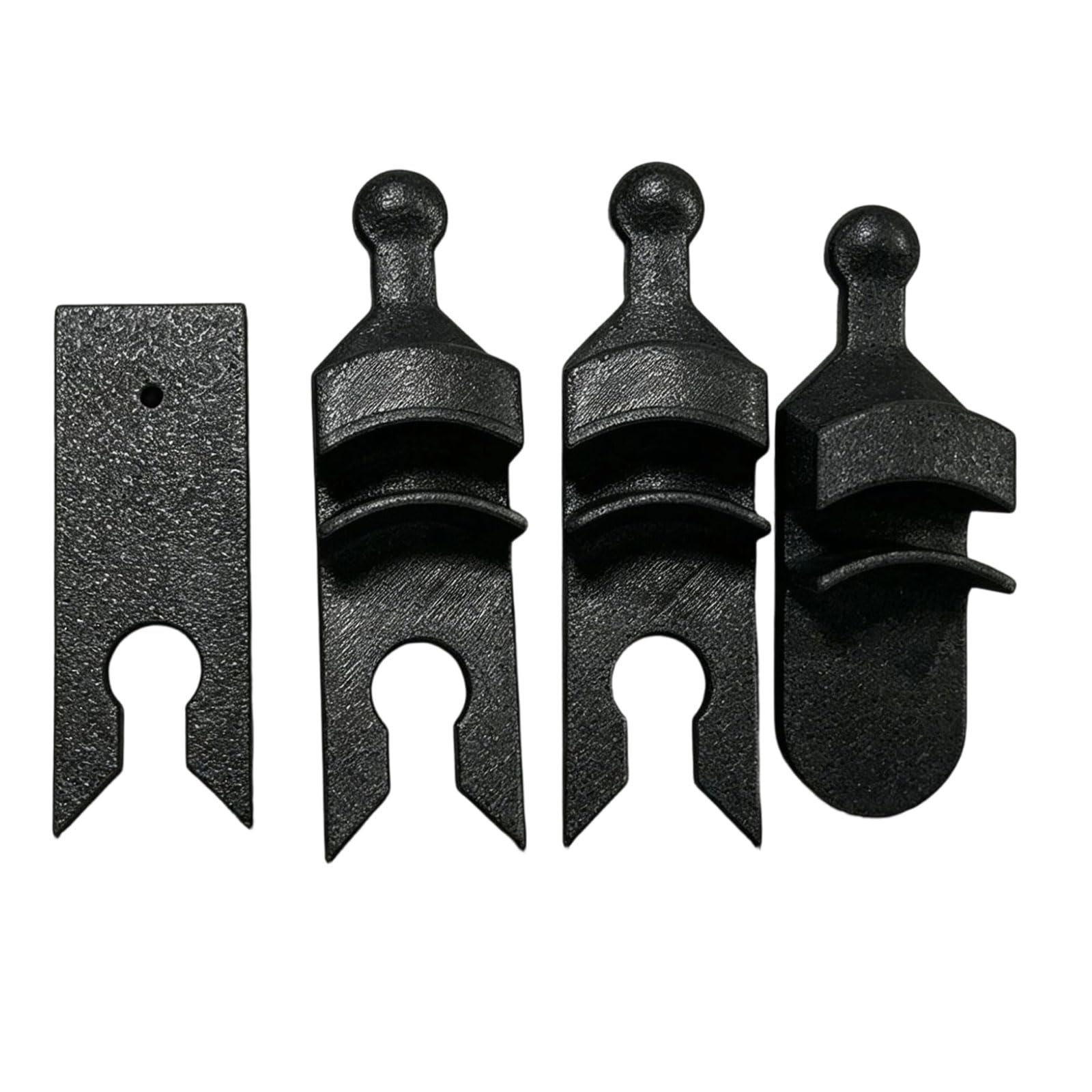 Yhplxyuus Modularized Hat Hanger for Door Back with Adjustable Hooks Space Saving Storage Solution for Caps and Scarves Polylactic Acid Hat Hanger