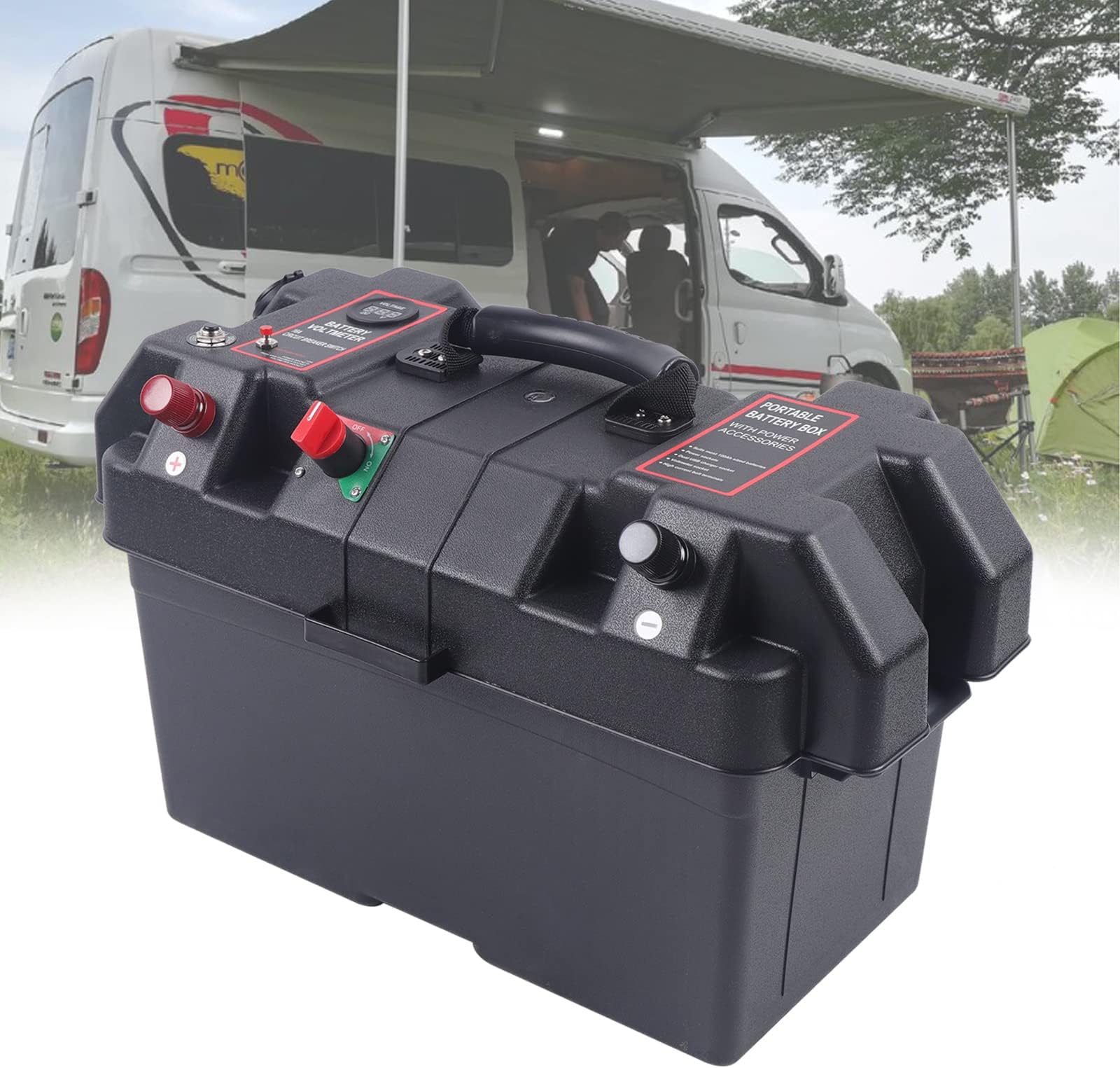 Newport Trolling Motor Smart Battery Box Power Center with USB and DC