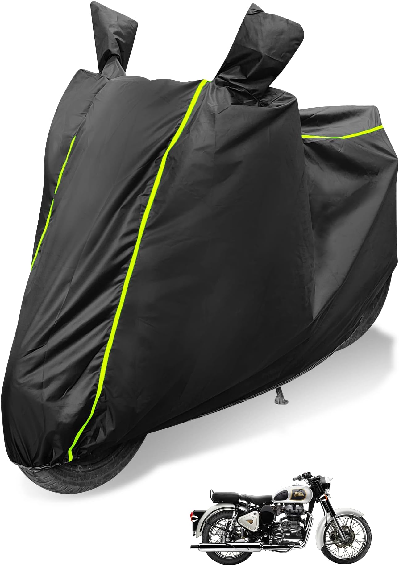 Raida Seasonpro Waterproof Bike Cover for RE Classic 350(Black) Dust