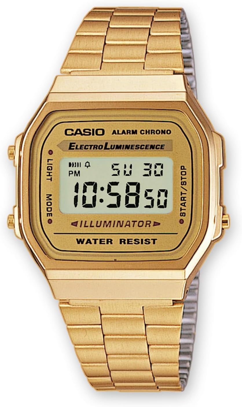 Standard A-168WG-9W Men's Digital Wristwatch