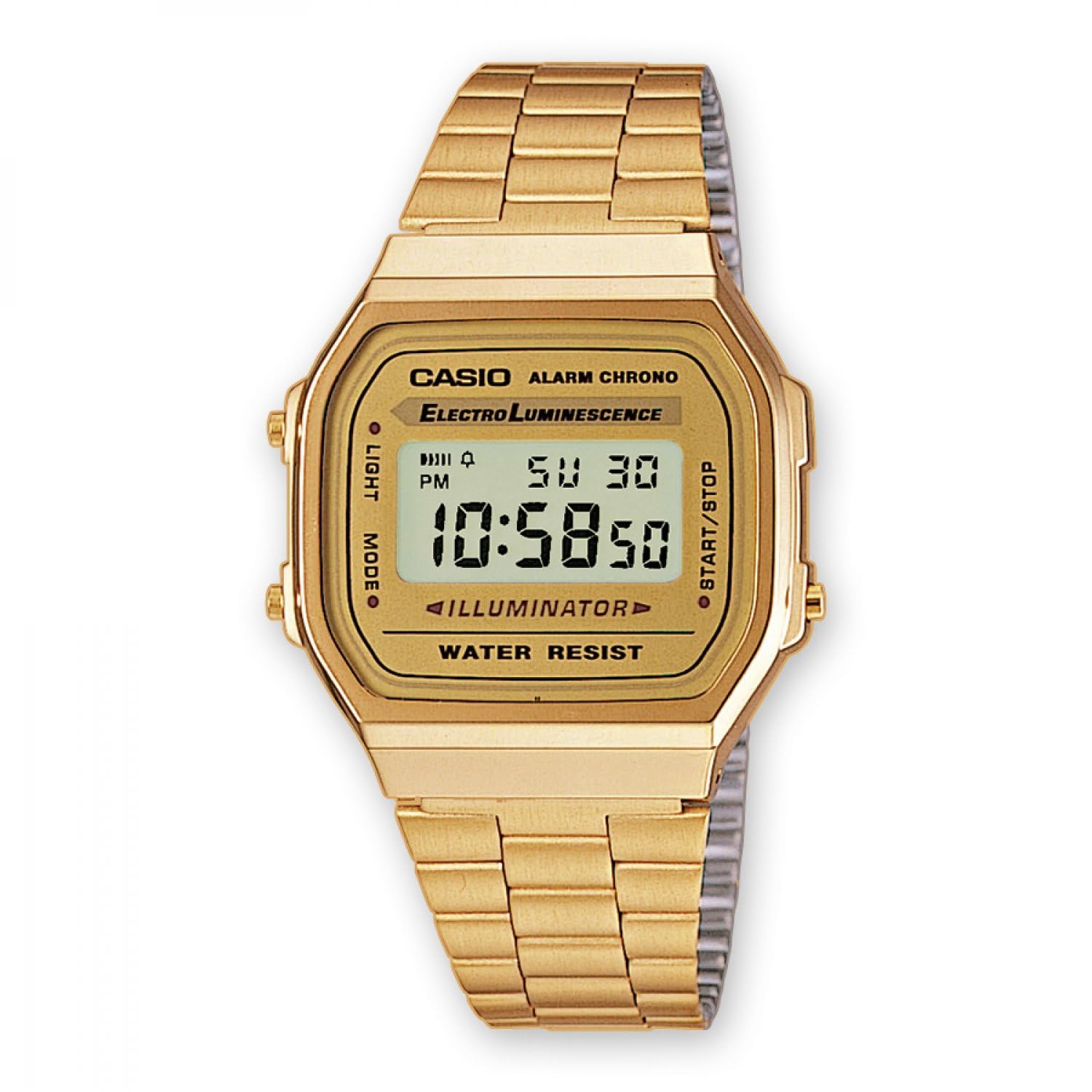 Casio Collection A168WG-​9EF Reloj digital para hombres Retro