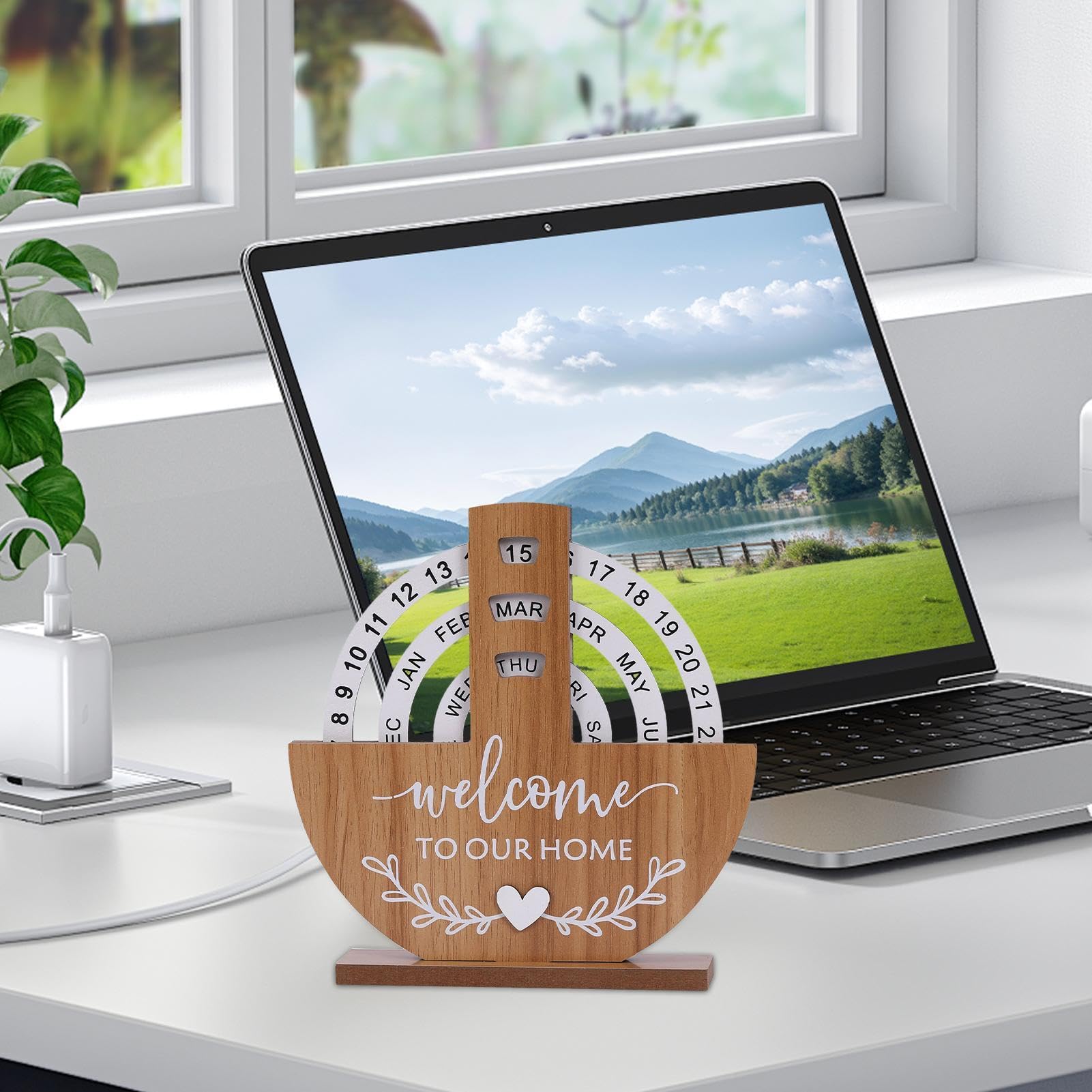 Amazon | 永久卓上カレンダー、ヴィンテージマニュアルカレンダー