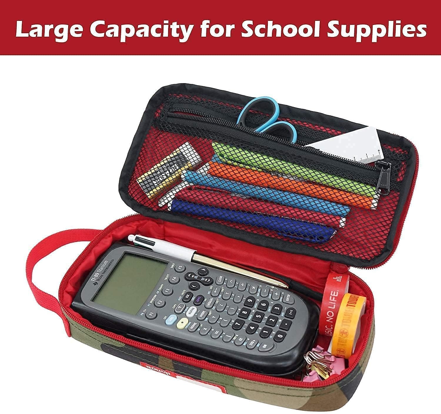 RE ROUGH ENOUGH Tool Pouch and Pencil Case Bundle