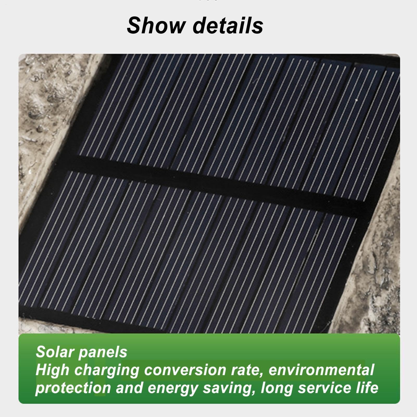 Solar-Steinleuchte Dekorativ und wasserdicht | Außenbereich Dekorative Gartensteine Für Gehwege, Wege, Terrasse, Einfahrt, Rasen, Stufen, Hof, Solarbetriebene