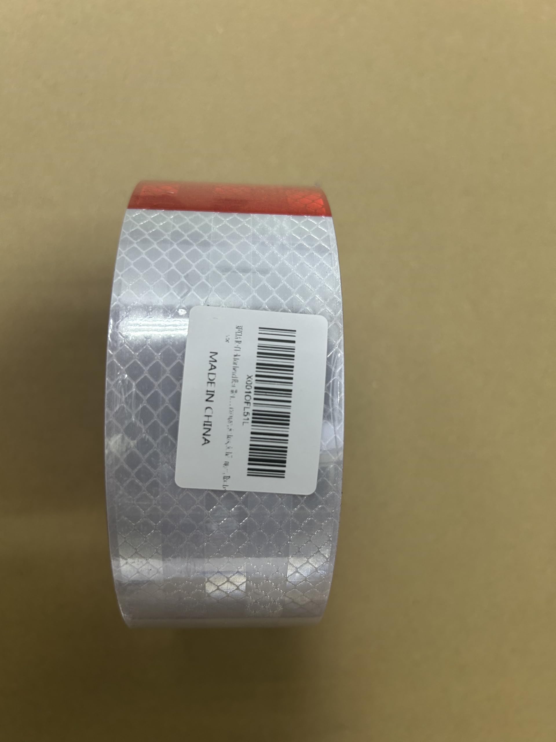 Nastro Riflettente Adesivo XFXIA - Rosso, 5cm X 10m, Alta Visibilità Notturna - Foto 13